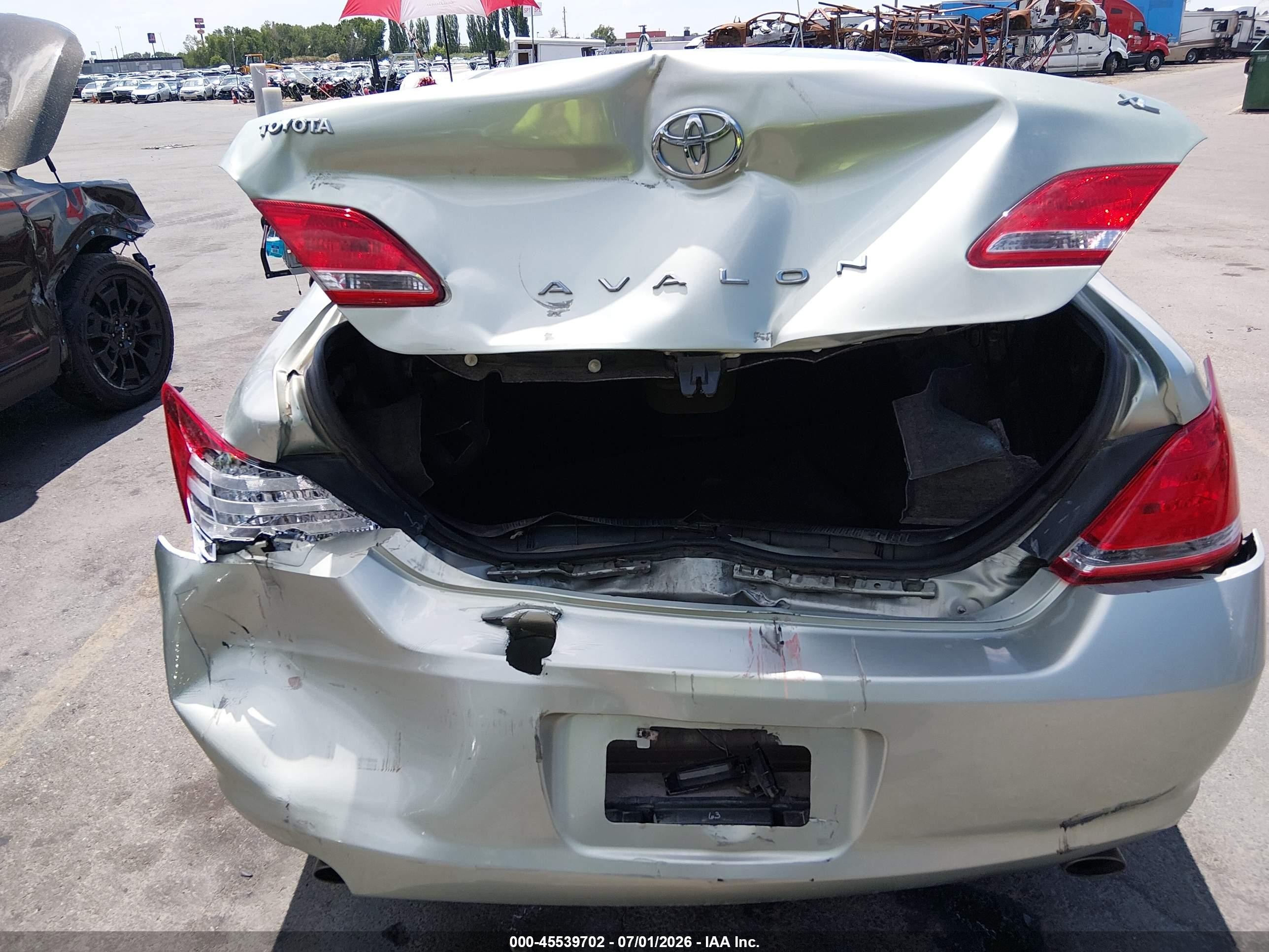 2007 Toyota Avalon Xl Зеленый vin: 4T1BK36B67U212820