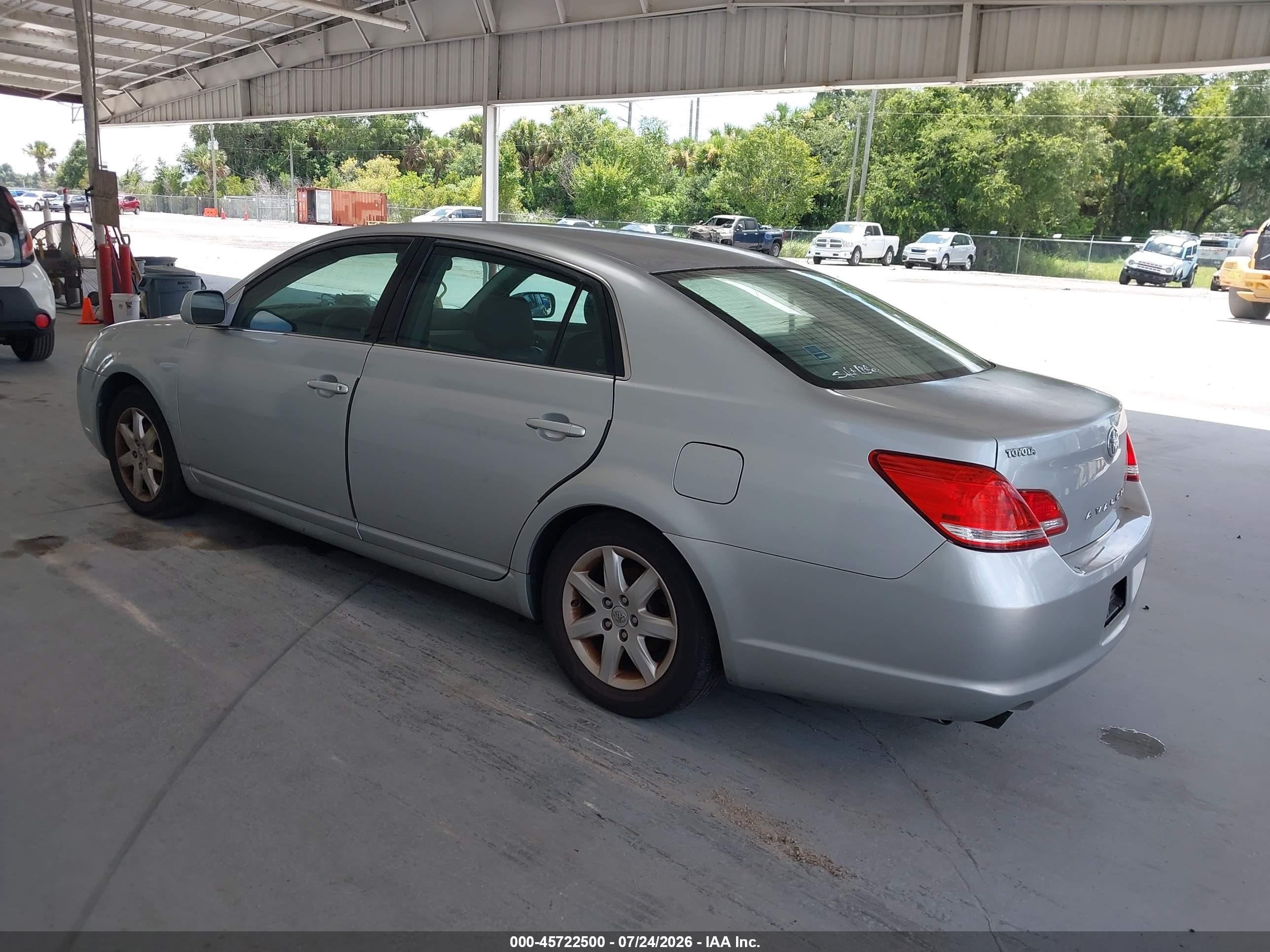 2007 Toyota Avalon Xl Silver vin: 4T1BK36B67U216981