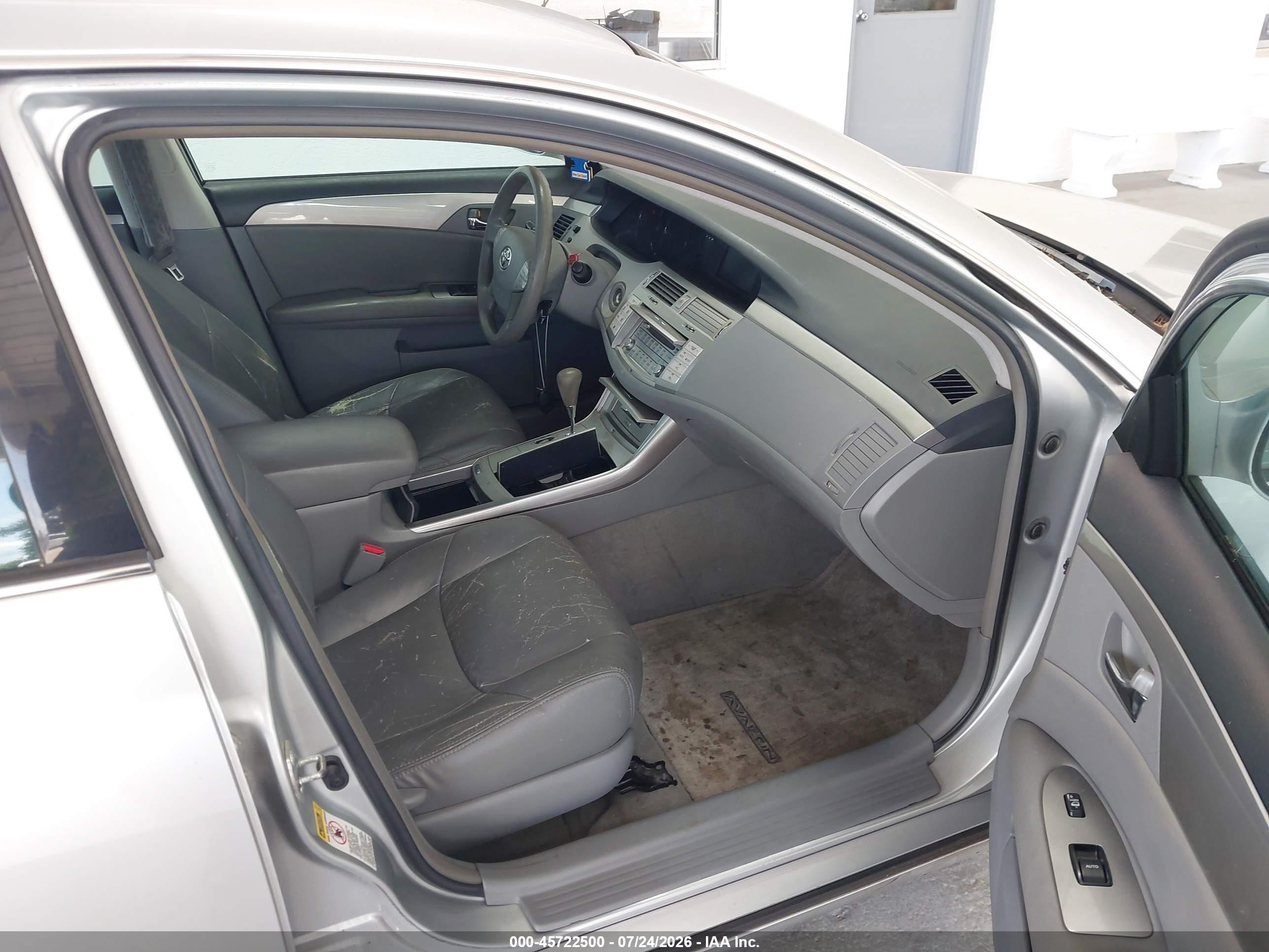 2007 Toyota Avalon Xl Silver vin: 4T1BK36B67U216981