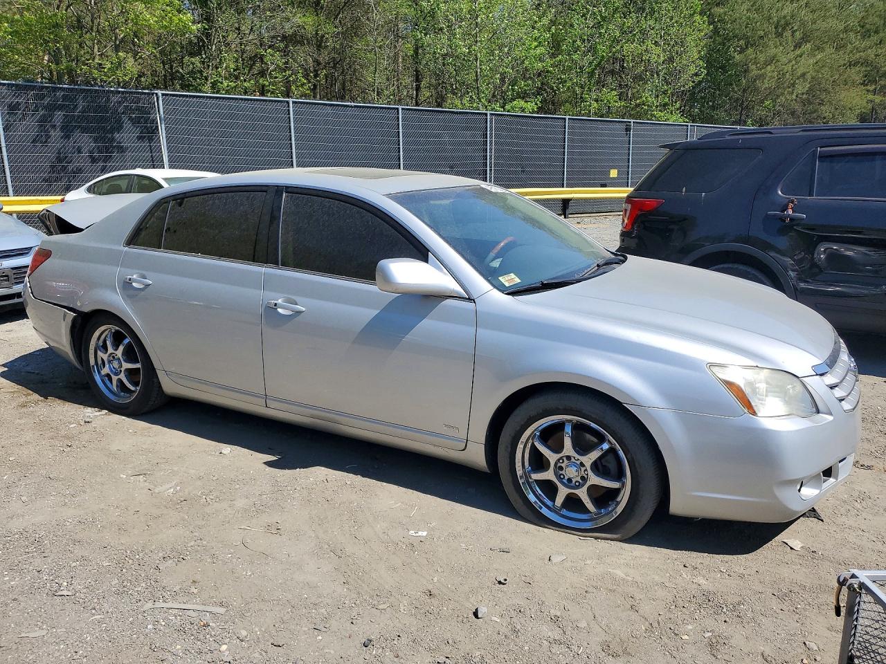 2007 Toyota Avalon Limited Серебряный vin: 4T1BK36B67U222201