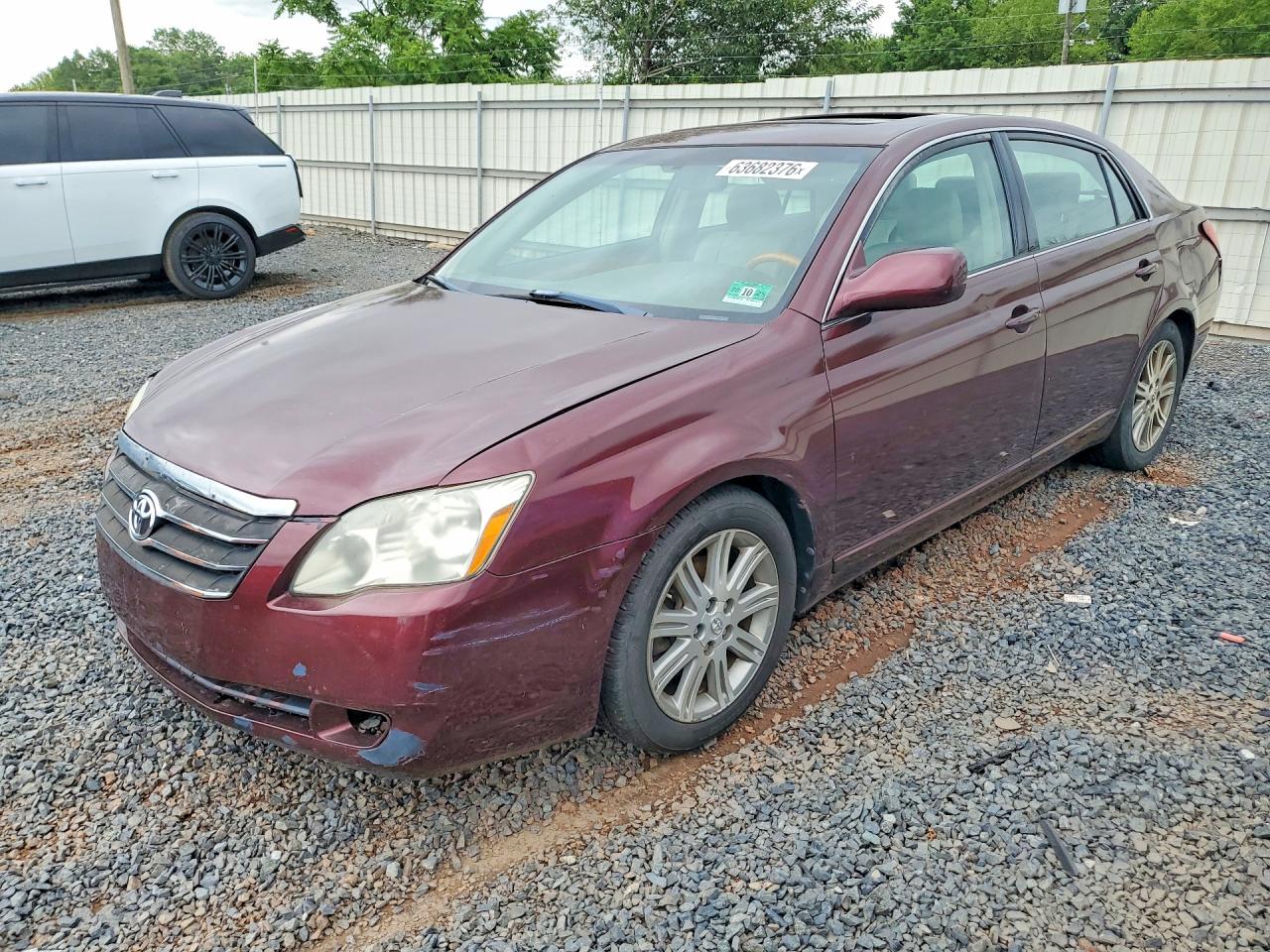 2007 Toyota Avalon Limited Темно-бордовый vin: 4T1BK36B67U226426