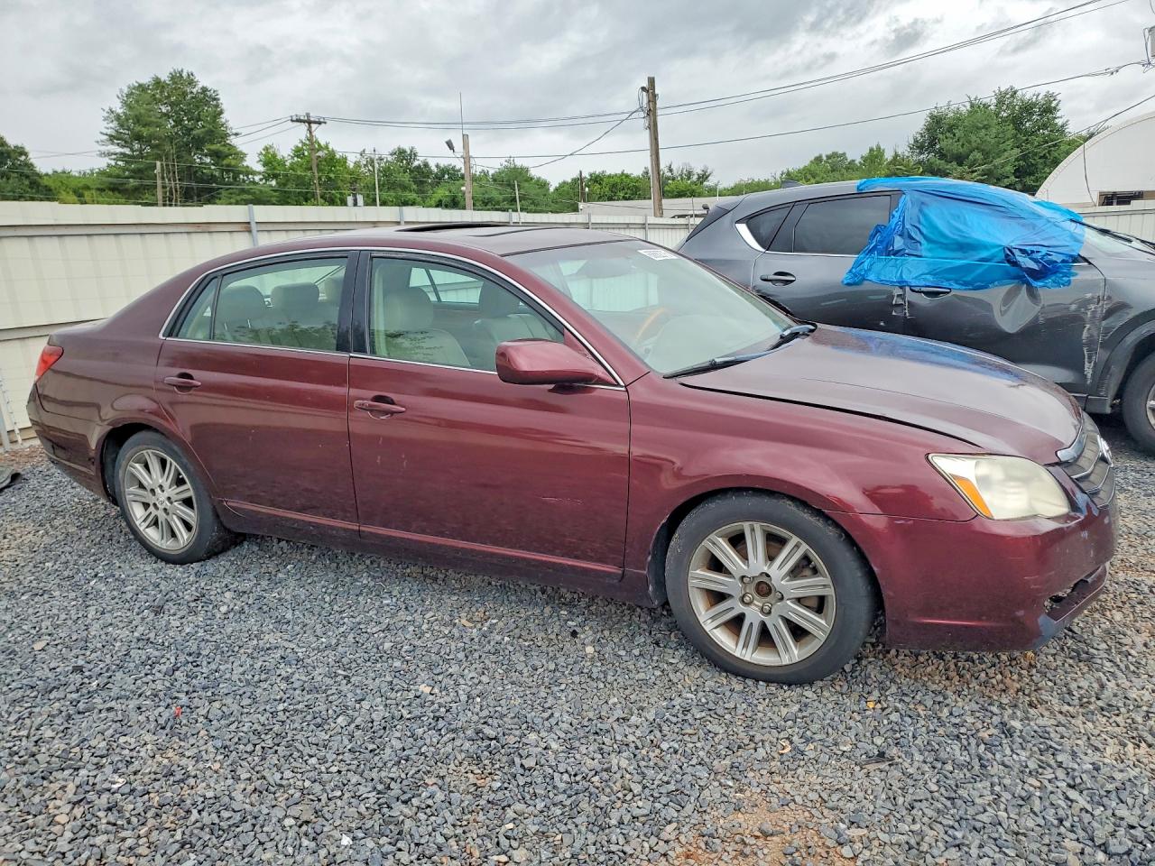 2007 Toyota Avalon Limited Maroon vin: 4T1BK36B67U226426