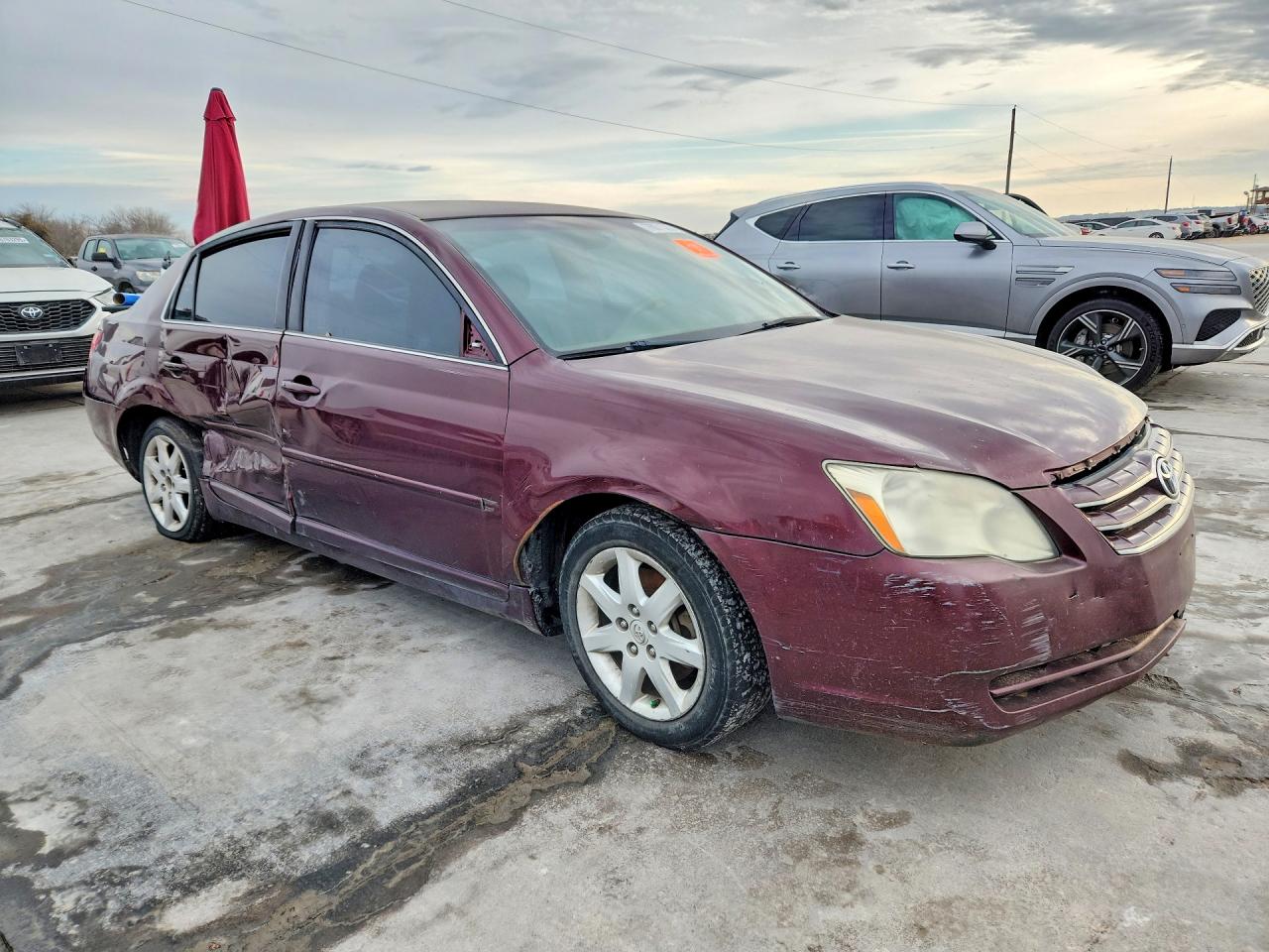 2007 Toyota Avalon Xl Maroon vin: 4T1BK36B67U239547