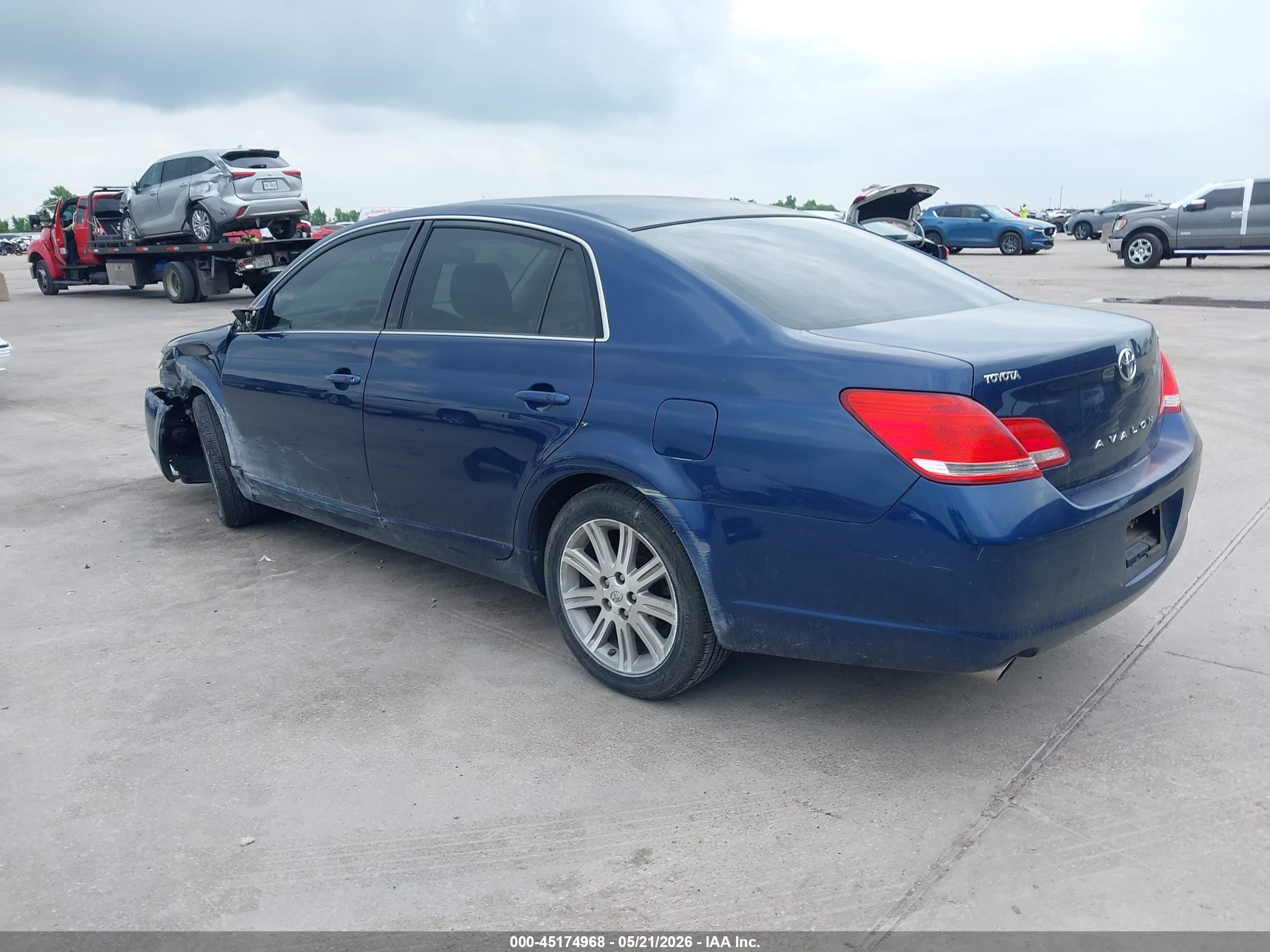 2007 Toyota Avalon Limited Blue vin: 4T1BK36B67U252315