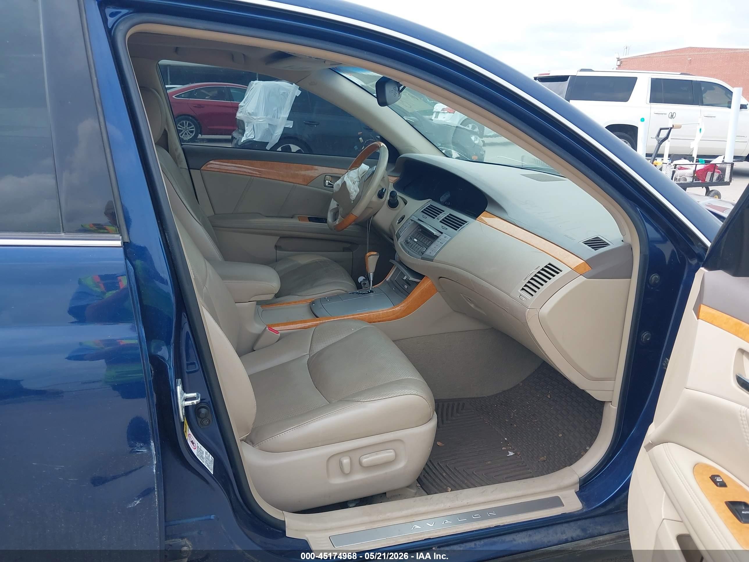 2007 Toyota Avalon Limited Blue vin: 4T1BK36B67U252315