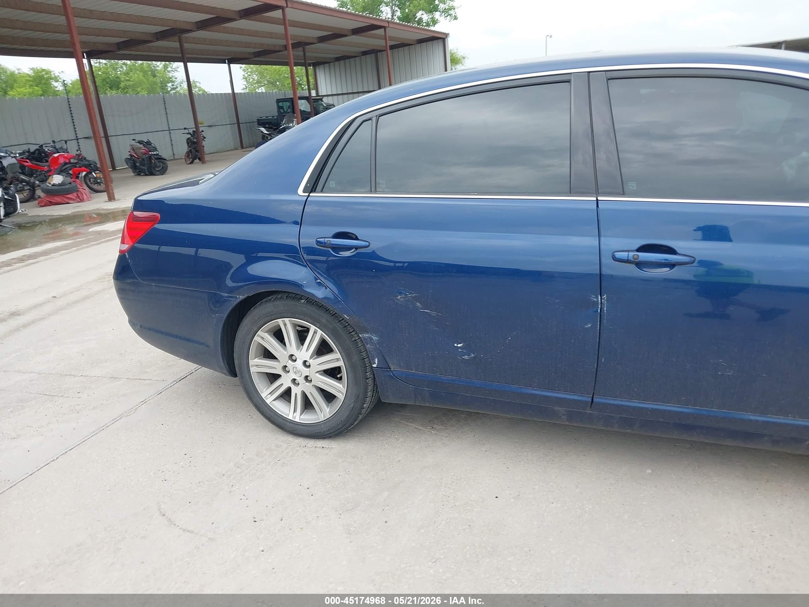 2007 Toyota Avalon Limited Blue vin: 4T1BK36B67U252315