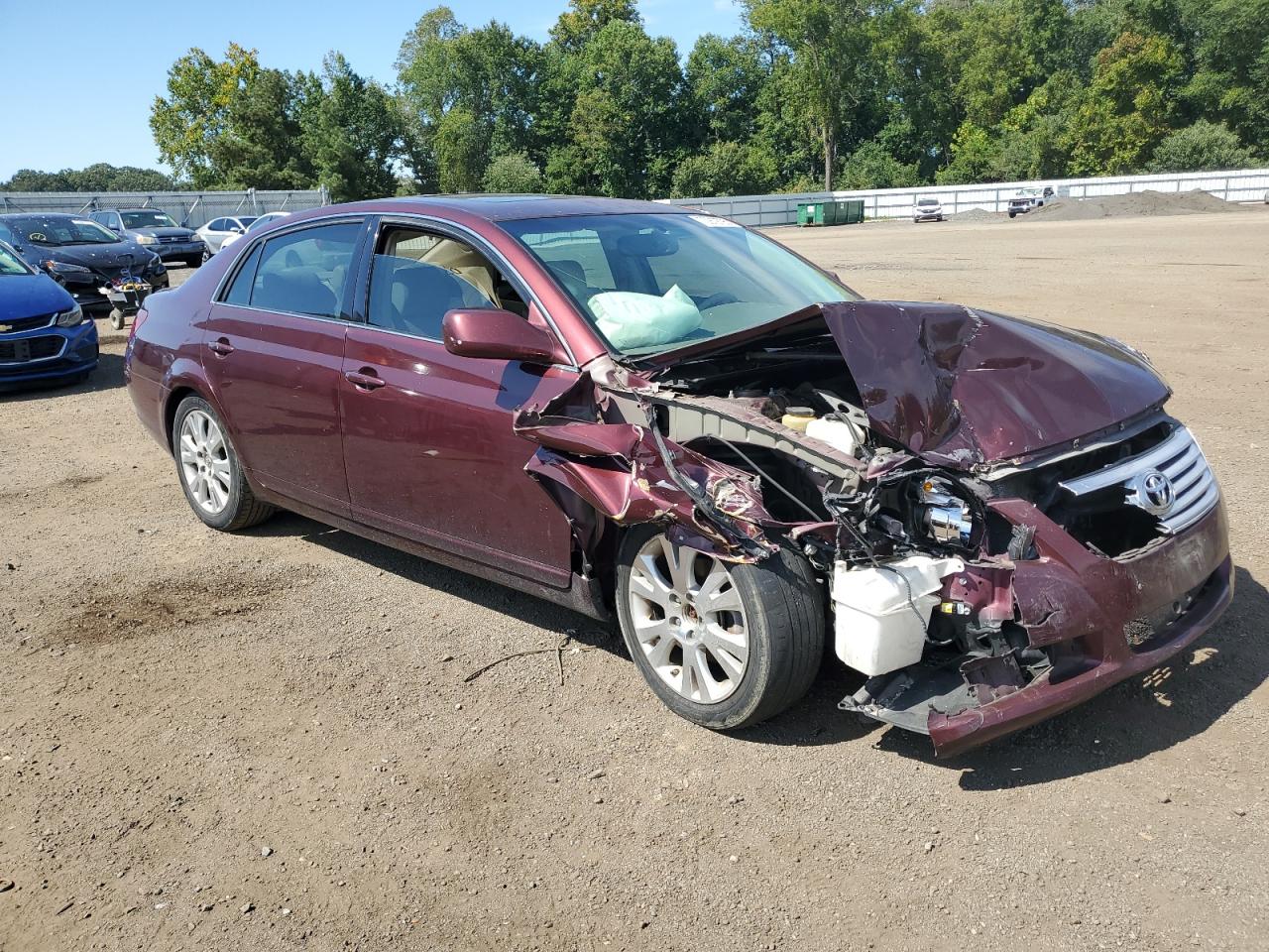 2008 Toyota Avalon Xl Burgundy vin: 4T1BK36B68U261176