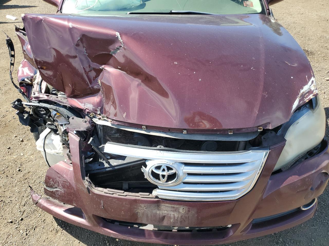 2008 Toyota Avalon Xl Burgundy vin: 4T1BK36B68U261176