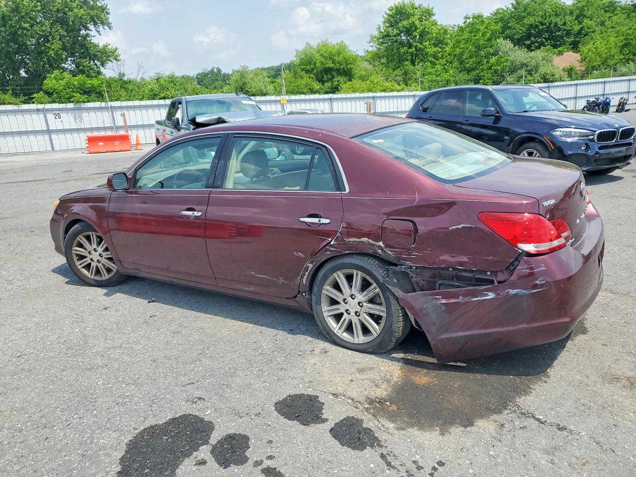 2008 Toyota Avalon Limited Burgundy vin: 4T1BK36B68U263428