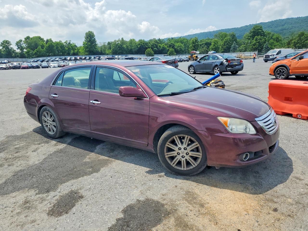 2008 Toyota Avalon Limited Burgundy vin: 4T1BK36B68U263428