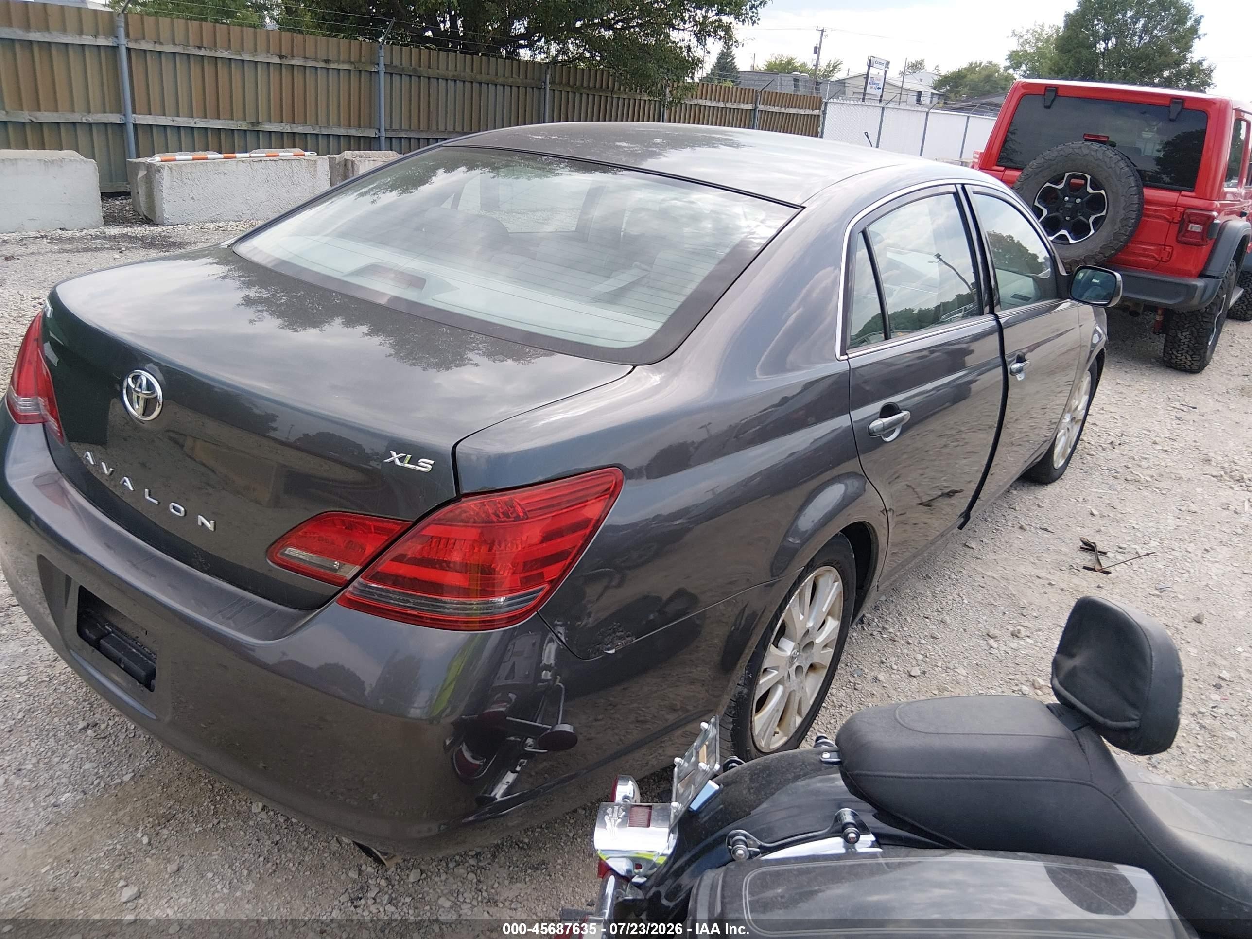 2008 Toyota Avalon Xls Gray vin: 4T1BK36B68U268502