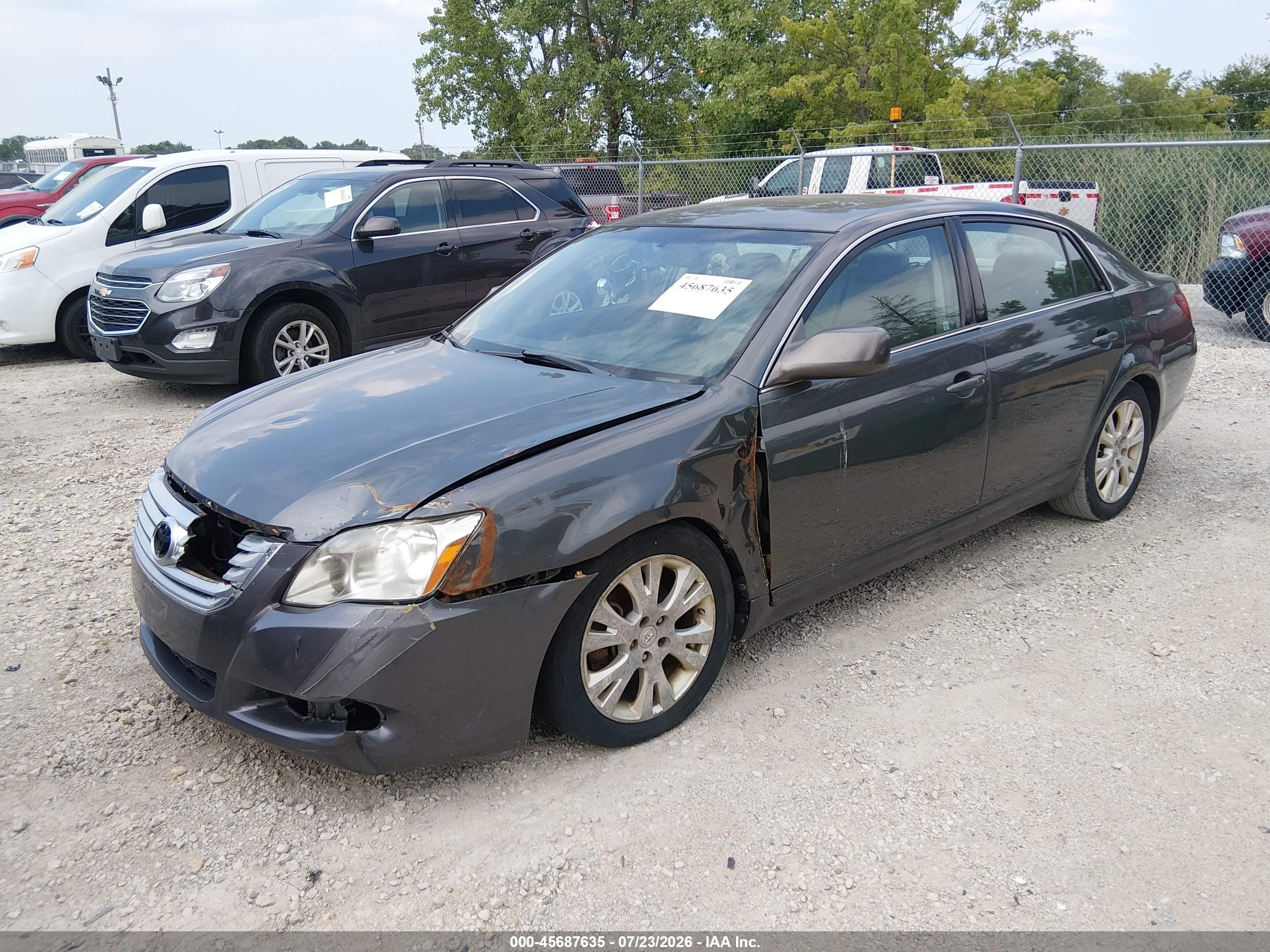 2008 Toyota Avalon Xls Gray vin: 4T1BK36B68U268502