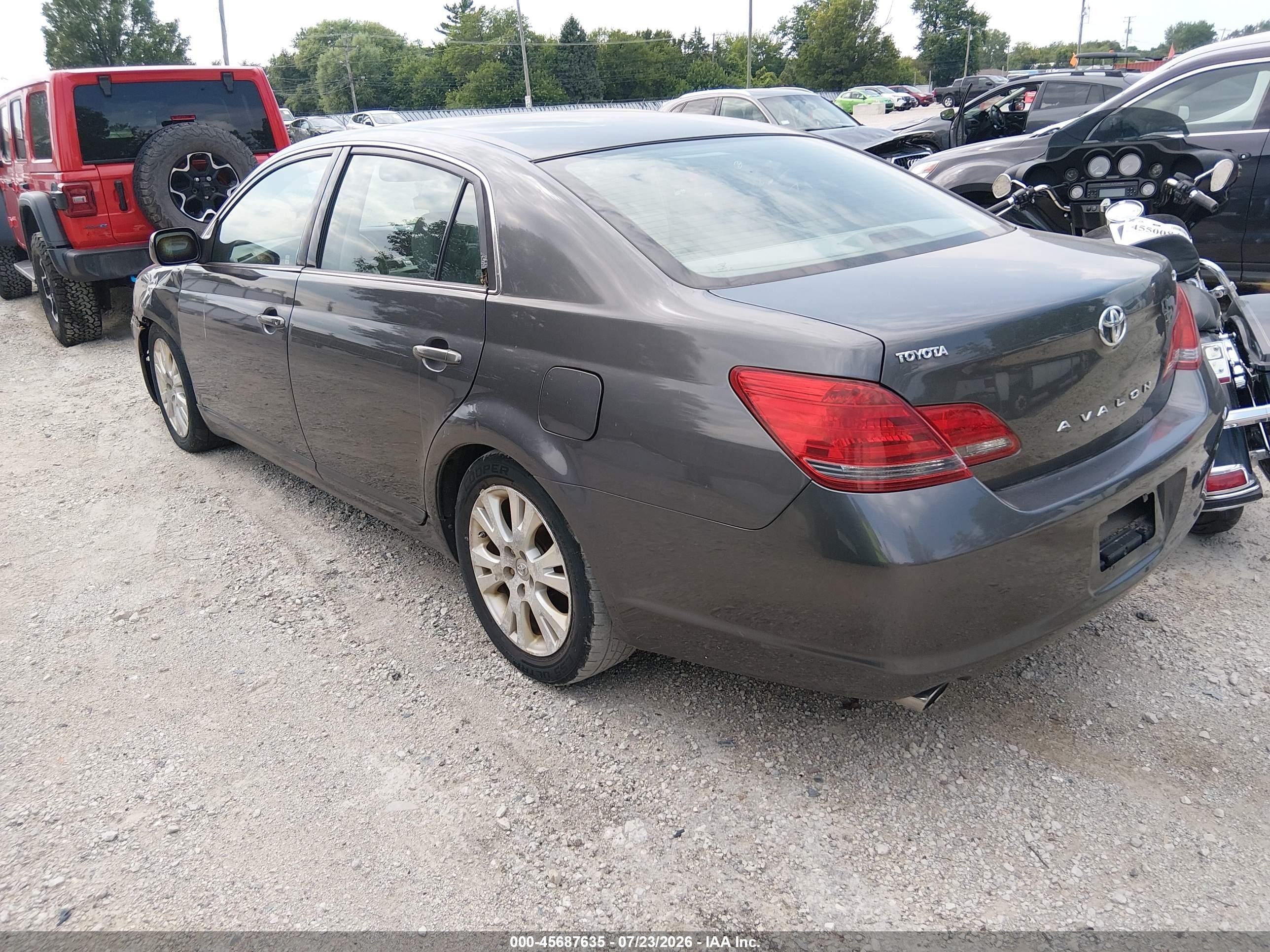 2008 Toyota Avalon Xls Gray vin: 4T1BK36B68U268502
