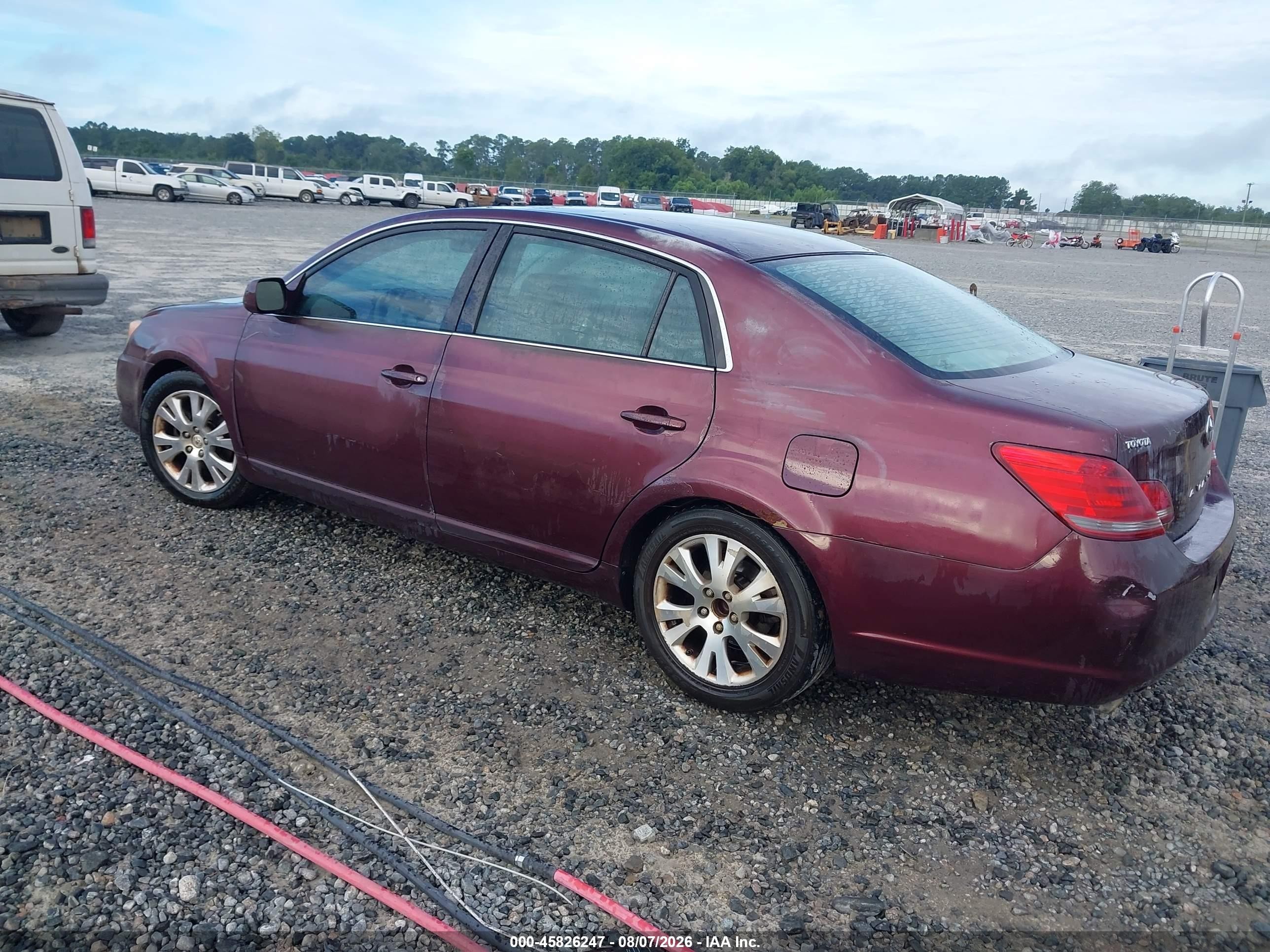 2008 Toyota Avalon Xls Burgundy vin: 4T1BK36B68U284635