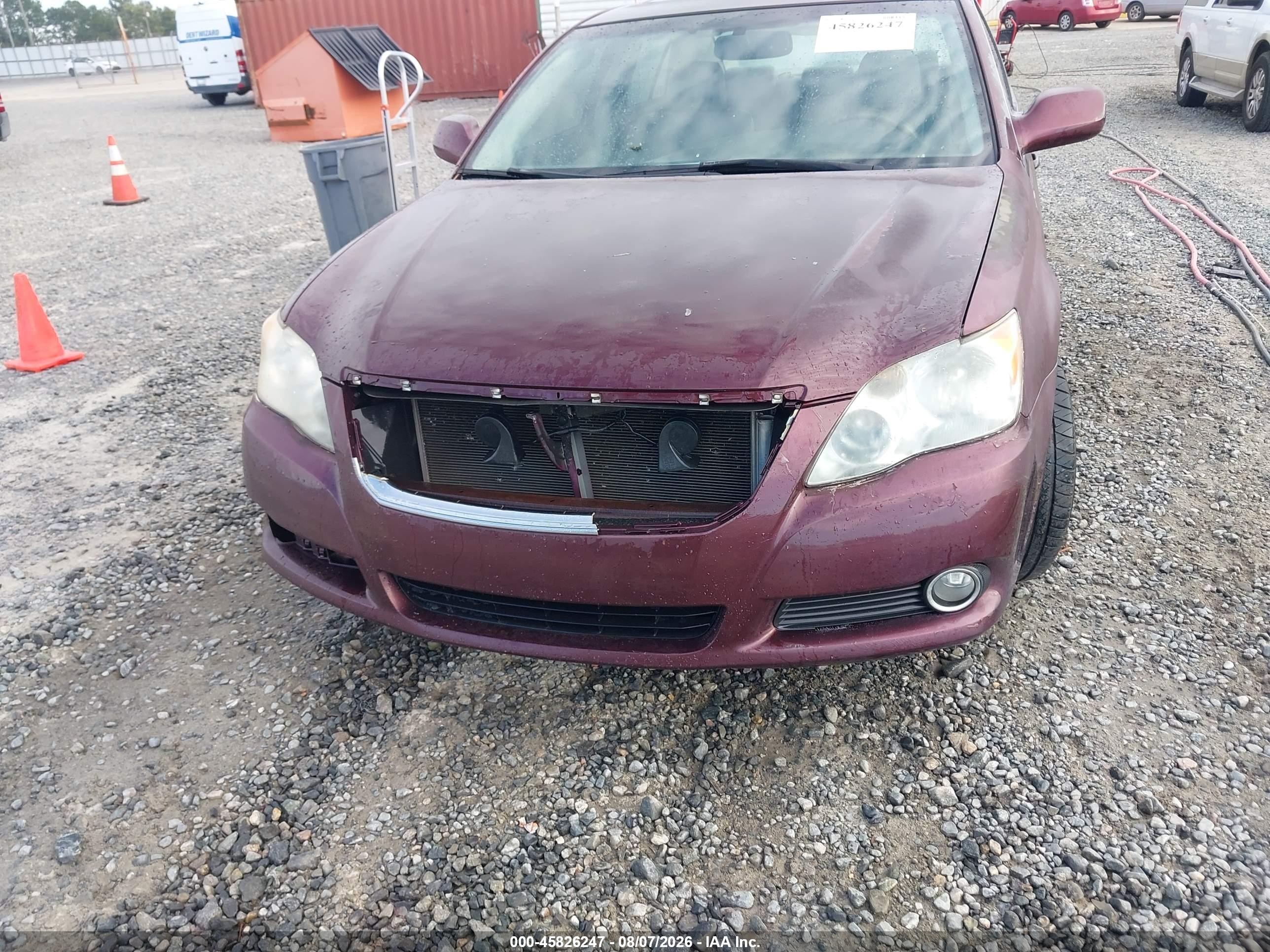 2008 Toyota Avalon Xls Burgundy vin: 4T1BK36B68U284635
