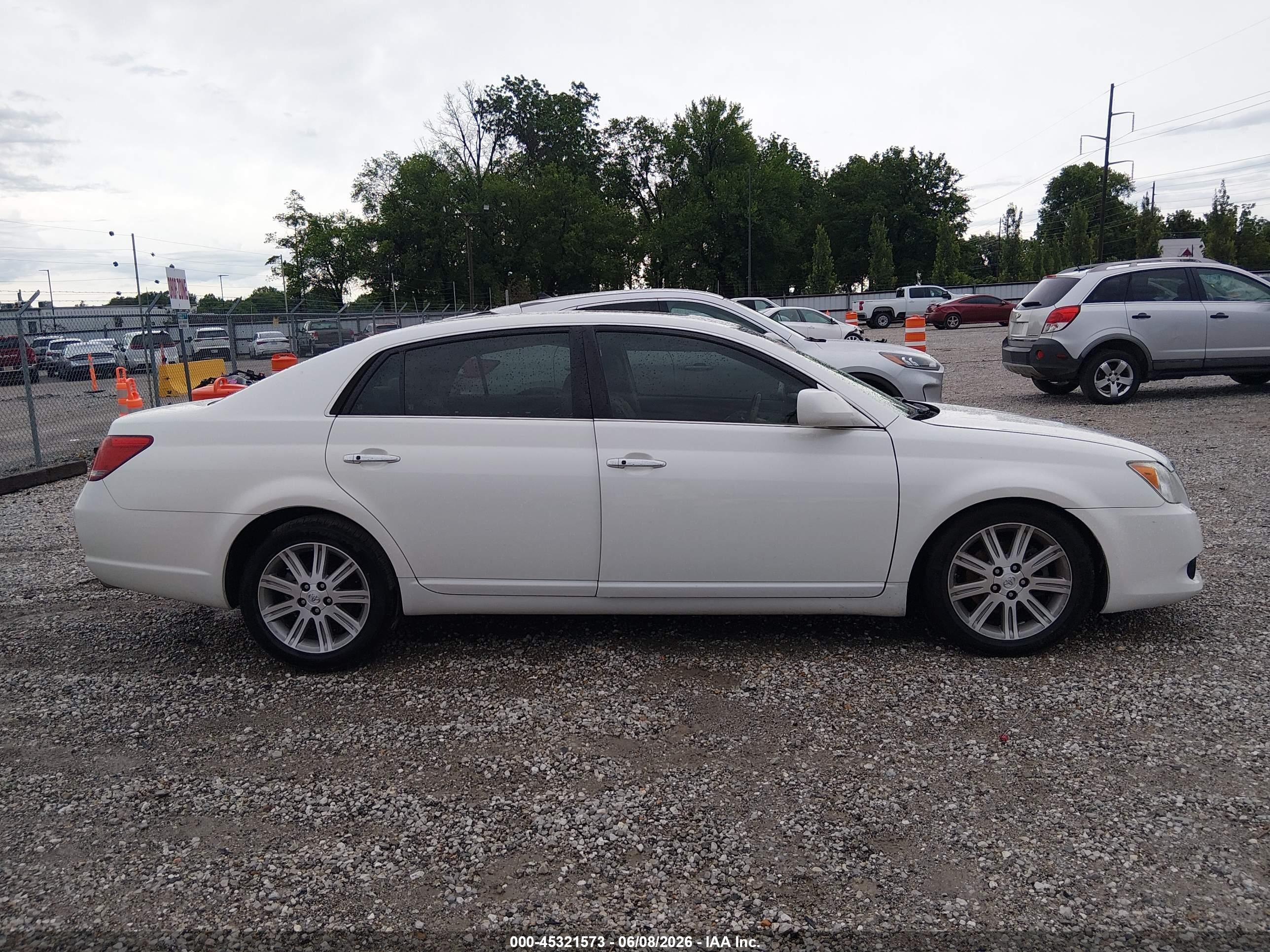 2008 Toyota Avalon Limited White vin: 4T1BK36B68U292296
