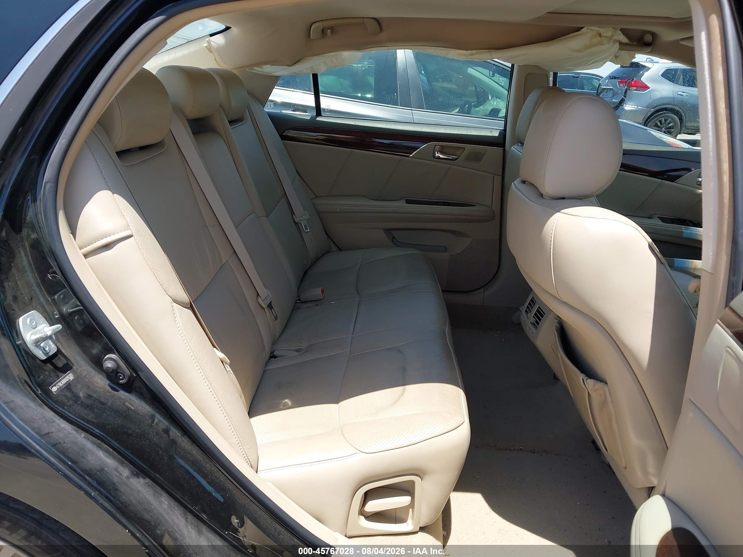 2008 Toyota Avalon Limited Black vin: 4T1BK36B68U295201