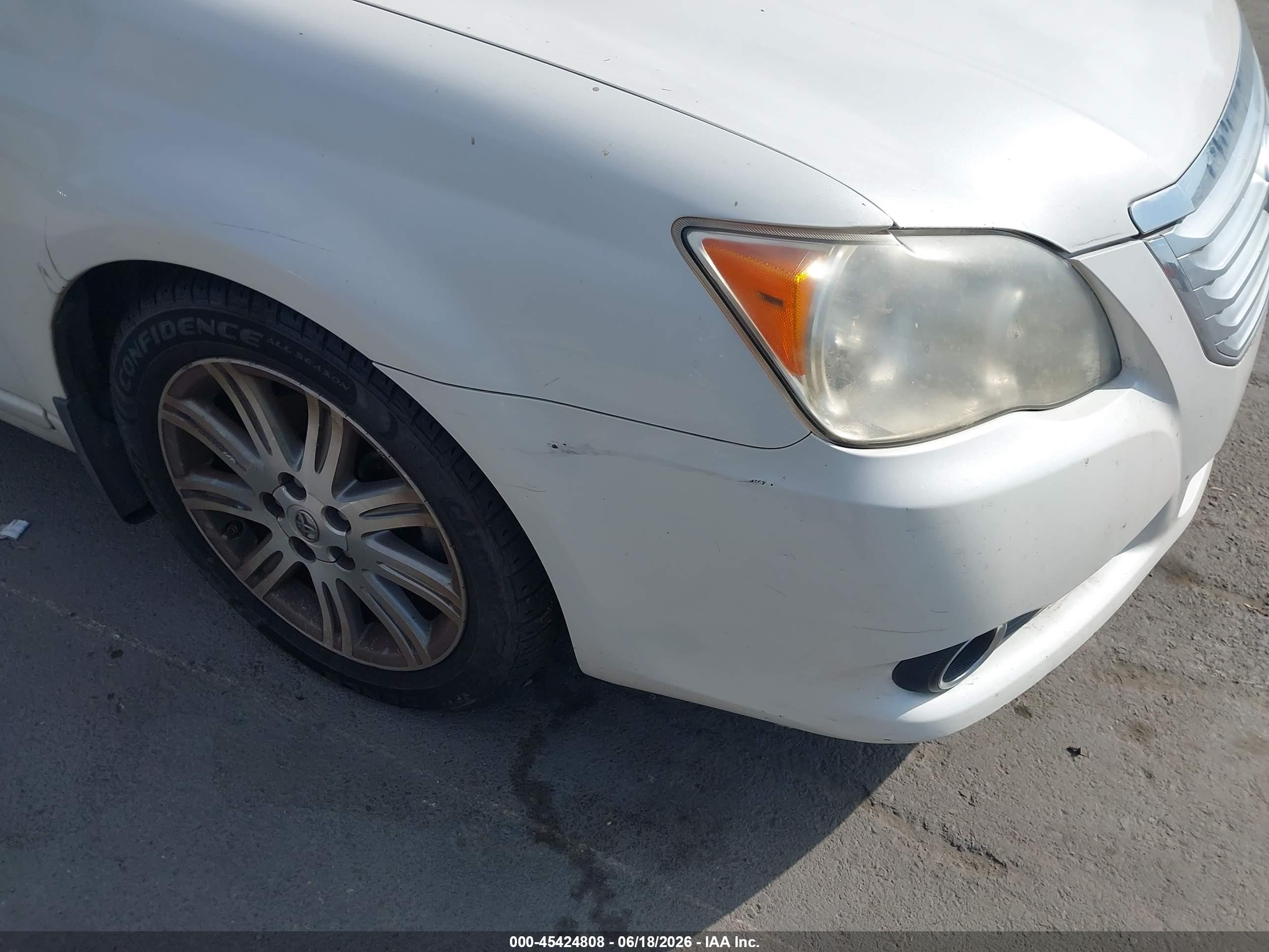 2008 Toyota Avalon Limited White vin: 4T1BK36B68U299460