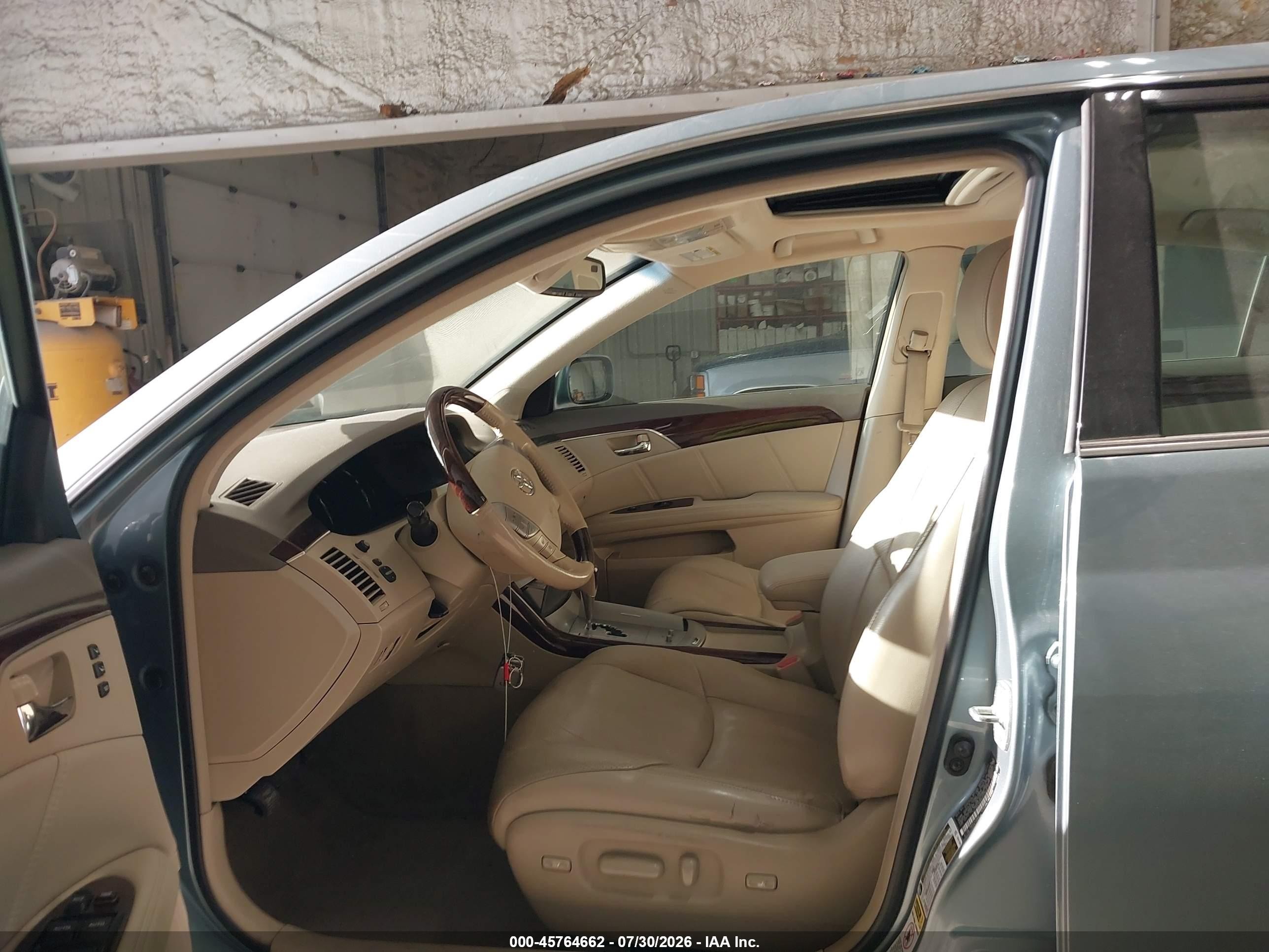2008 Toyota Avalon Limited Blue vin: 4T1BK36B68U299815