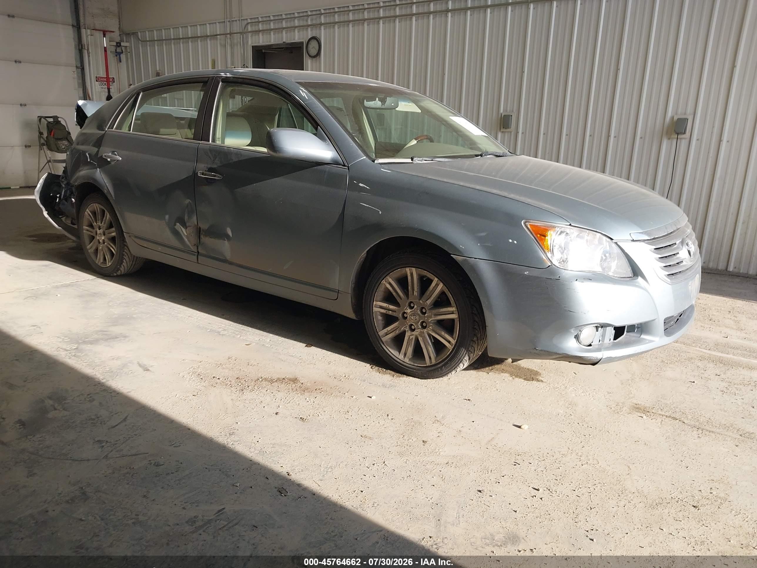 2008 Toyota Avalon Limited Синий vin: 4T1BK36B68U299815