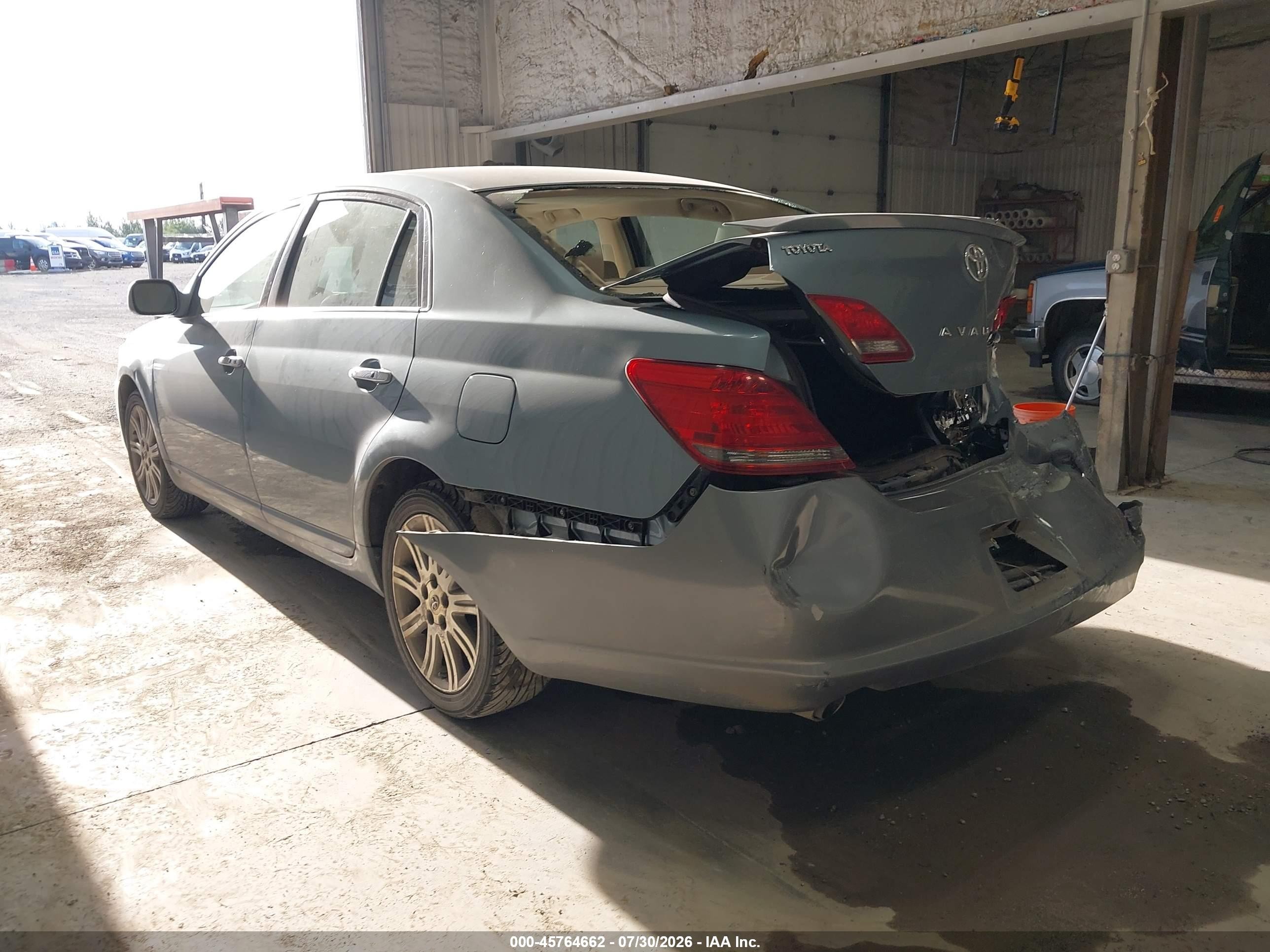 2008 Toyota Avalon Limited Blue vin: 4T1BK36B68U299815