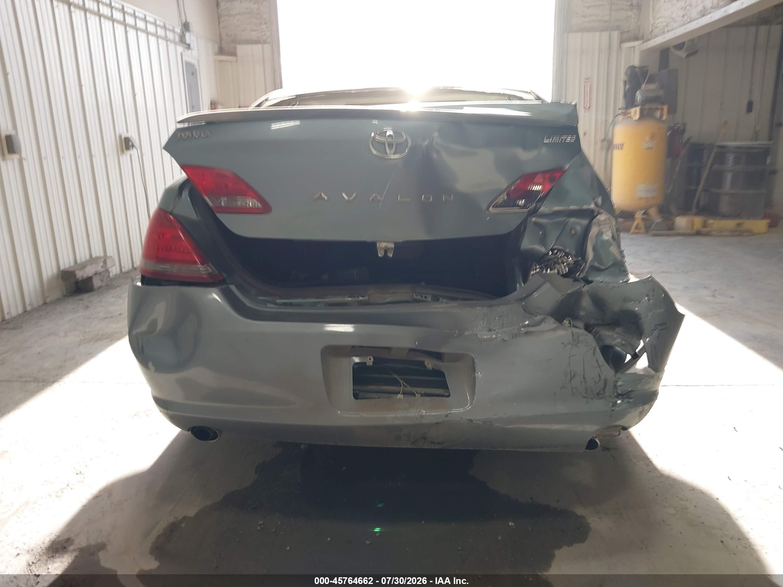 2008 Toyota Avalon Limited Blue vin: 4T1BK36B68U299815