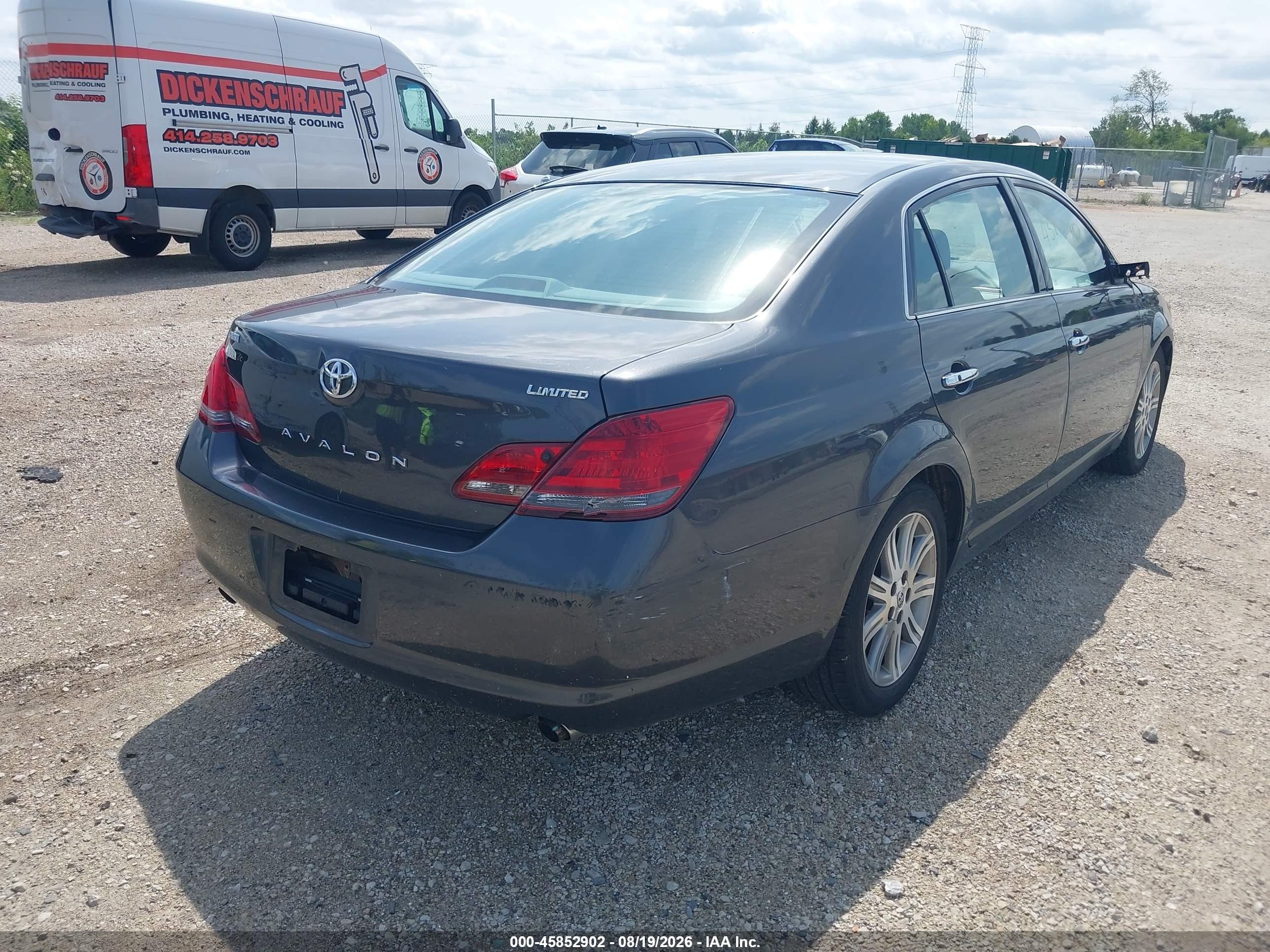 2008 Toyota Avalon Limited Gray vin: 4T1BK36B68U314362