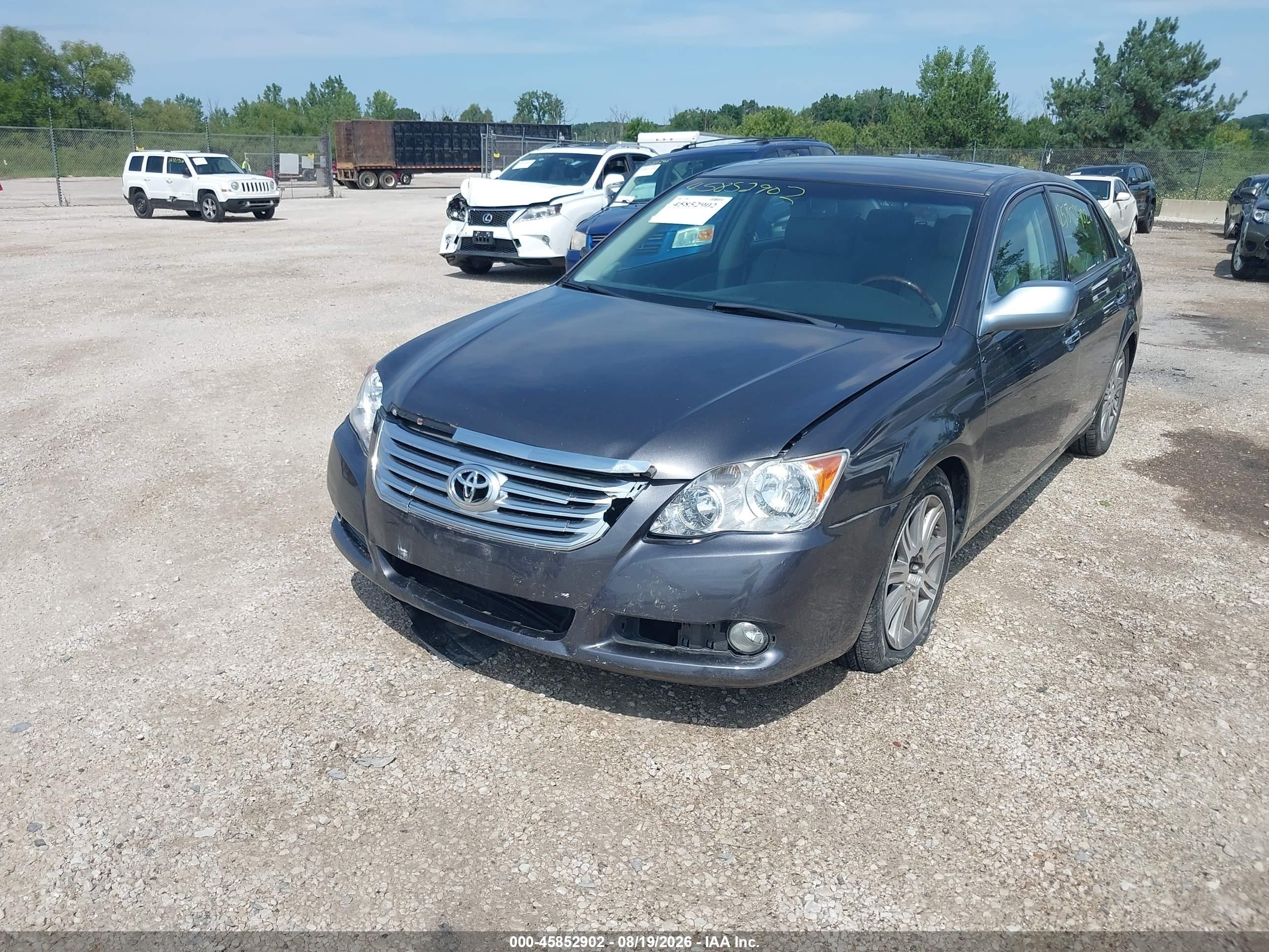 2008 Toyota Avalon Limited Gray vin: 4T1BK36B68U314362