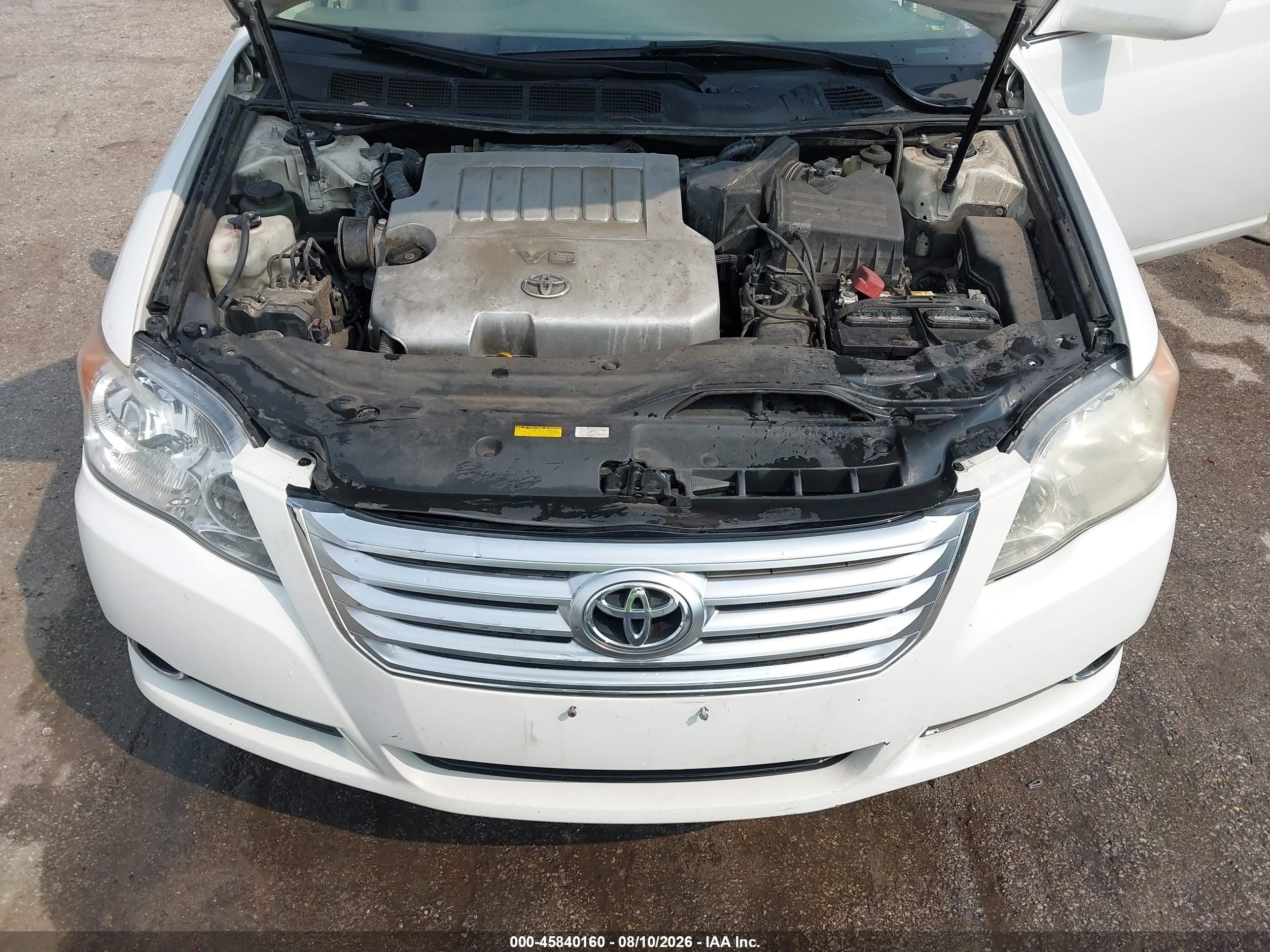 2008 Toyota Avalon Xls Белый vin: 4T1BK36B68U319111