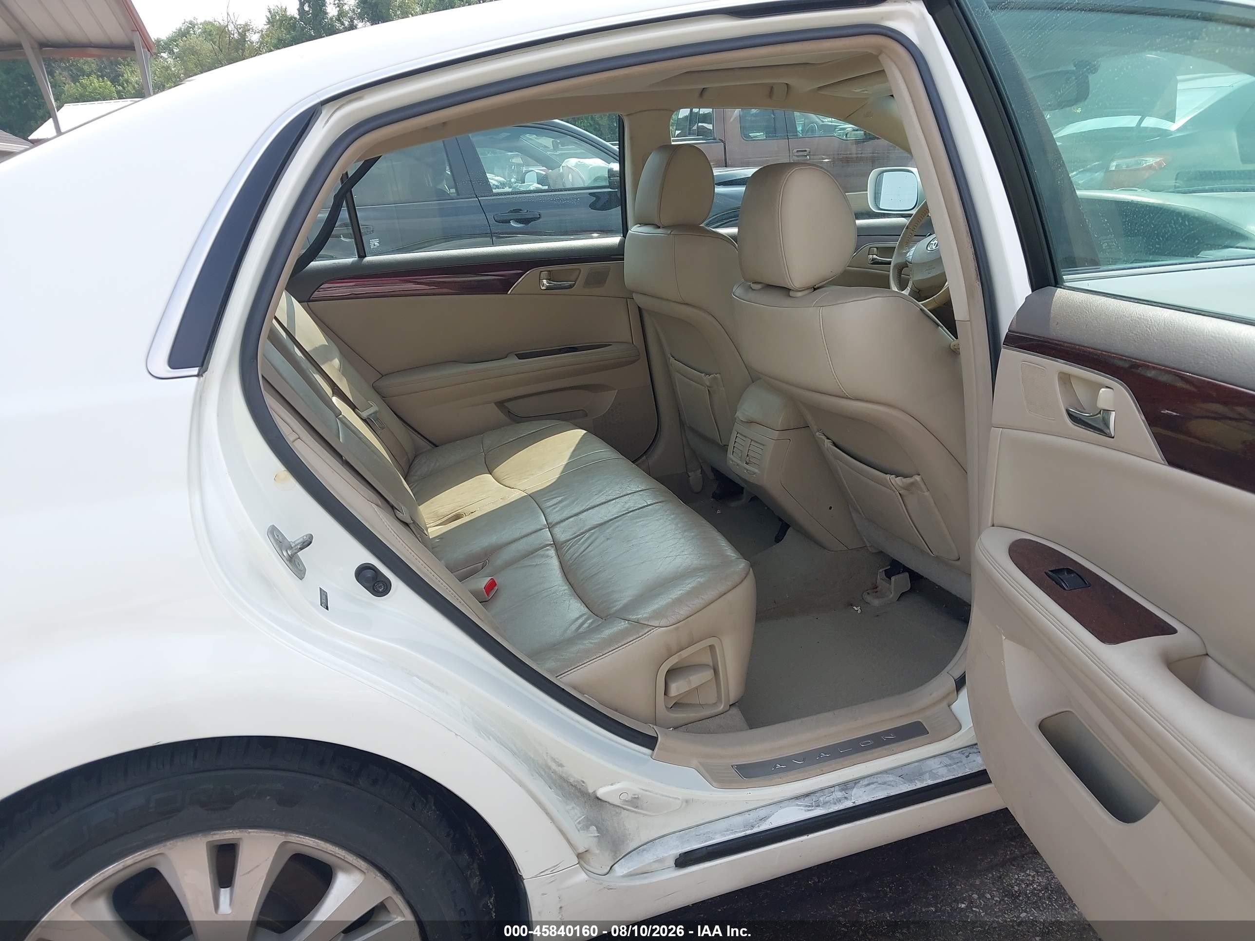 2008 Toyota Avalon Xls Белый vin: 4T1BK36B68U319111