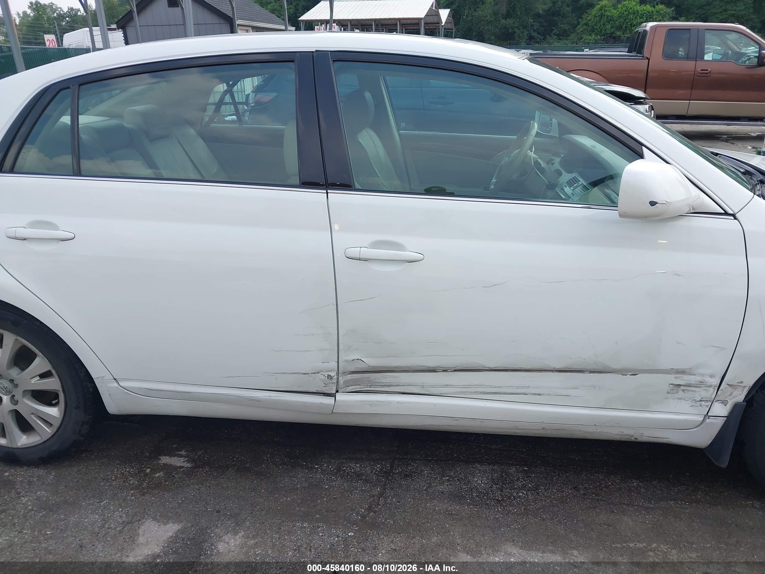 2008 Toyota Avalon Xls Белый vin: 4T1BK36B68U319111
