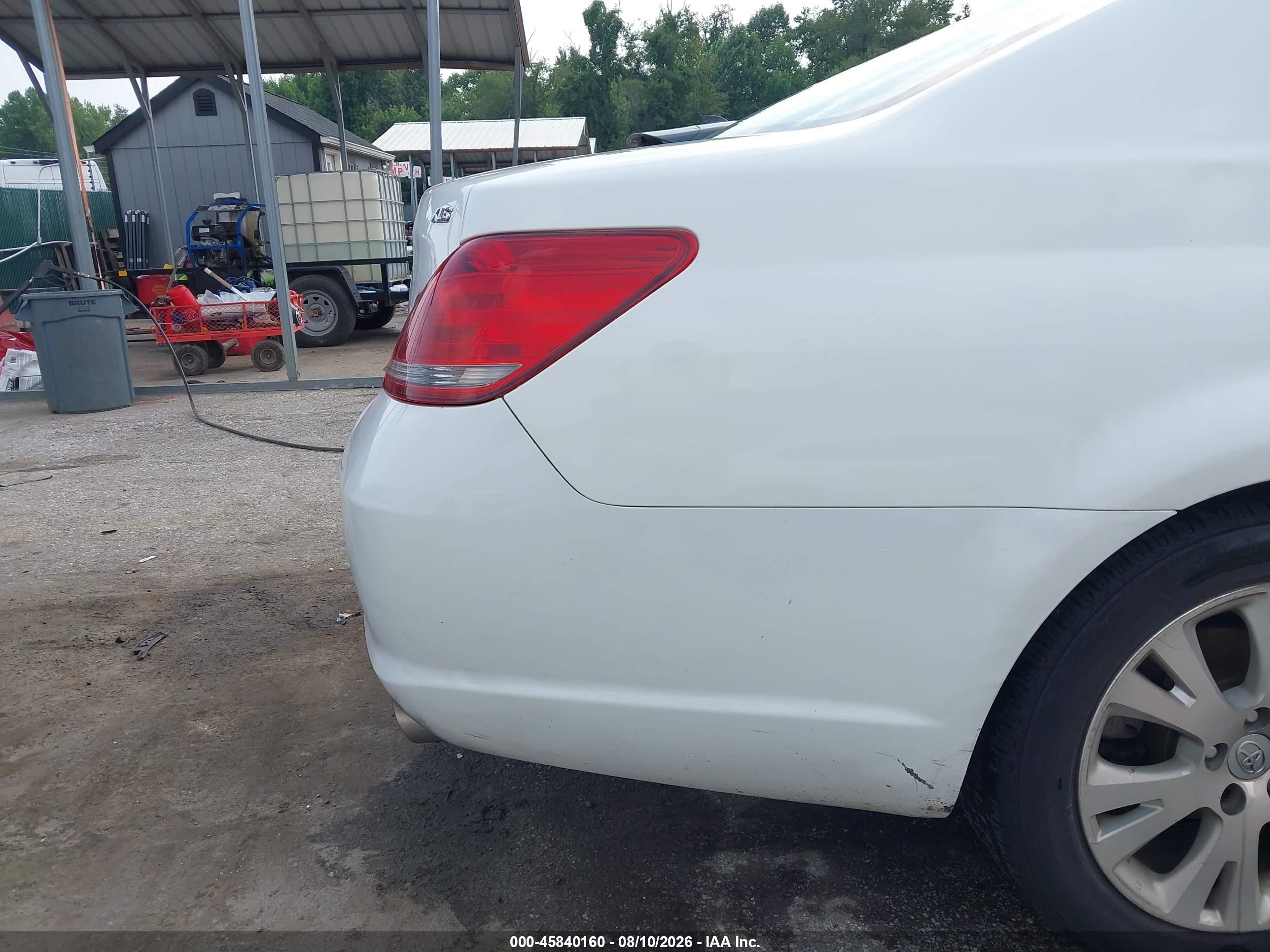 2008 Toyota Avalon Xls Белый vin: 4T1BK36B68U319111