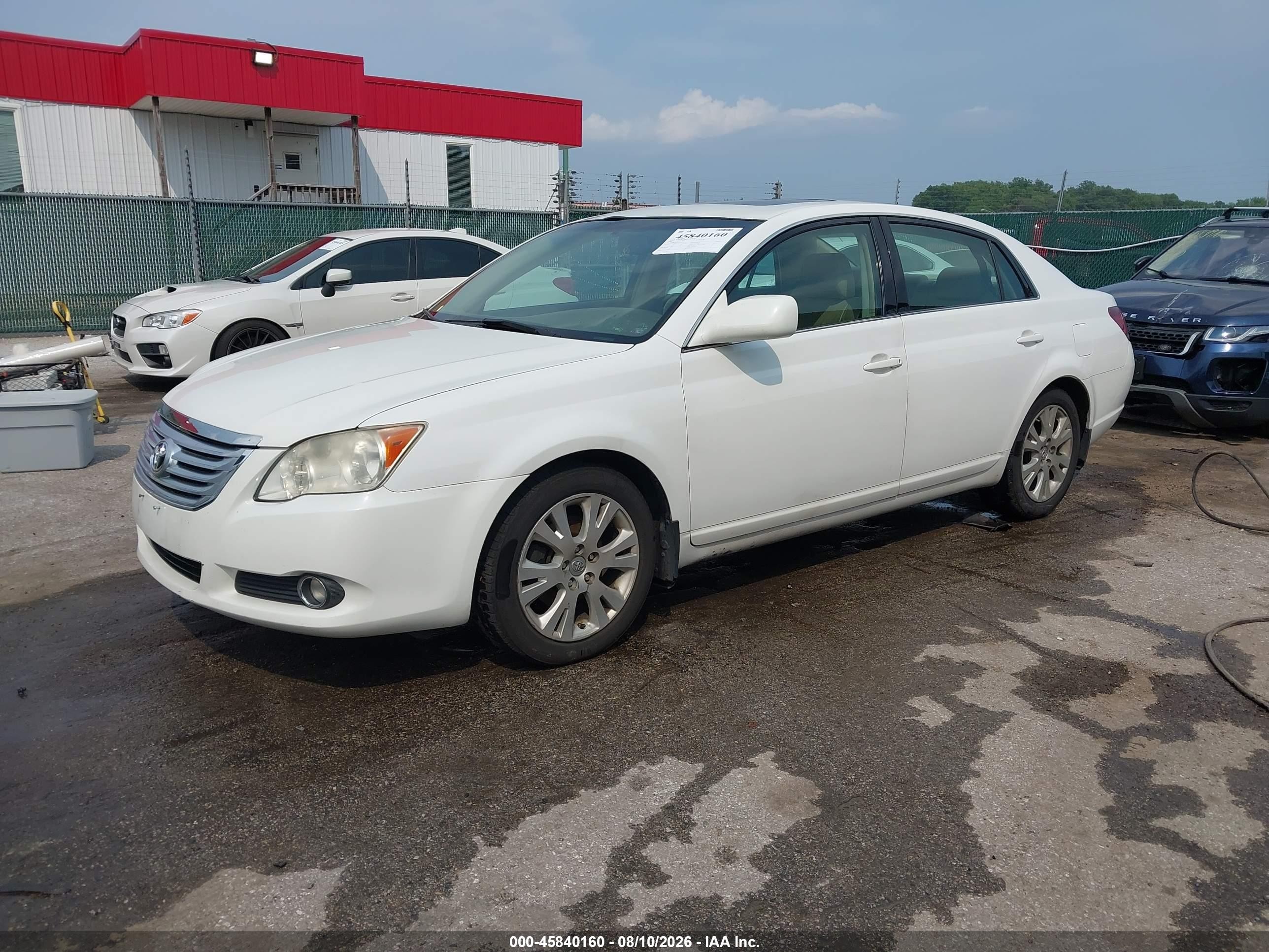 2008 Toyota Avalon Xls Белый vin: 4T1BK36B68U319111
