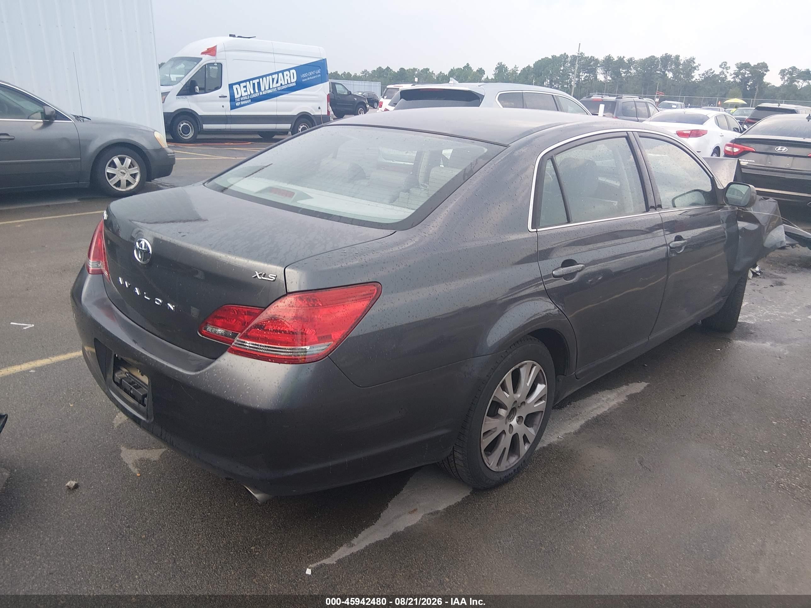 2008 Toyota Avalon Xls Черный vin: 4T1BK36B68U322610