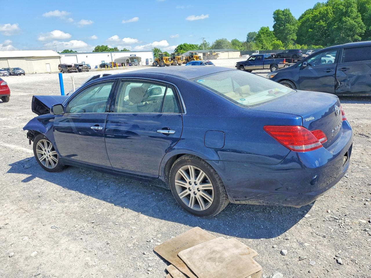 2008 Toyota Avalon Limited Синий vin: 4T1BK36B68U323286