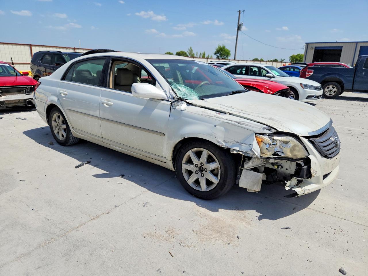 2009 Toyota Avalon Xl White vin: 4T1BK36B69U325153
