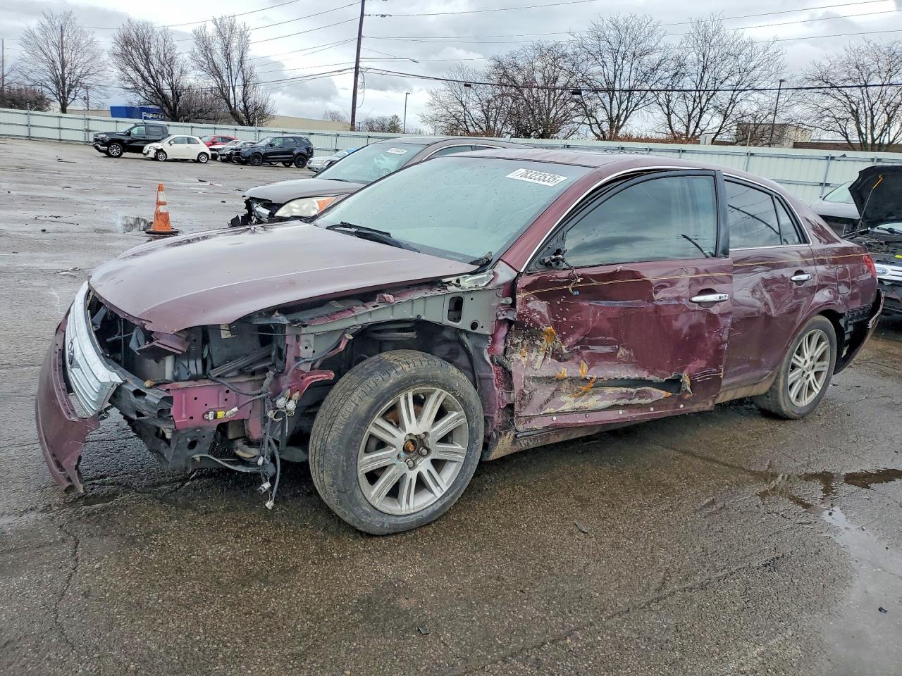 2009 Toyota Avalon Limited Maroon vin: 4T1BK36B69U331437
