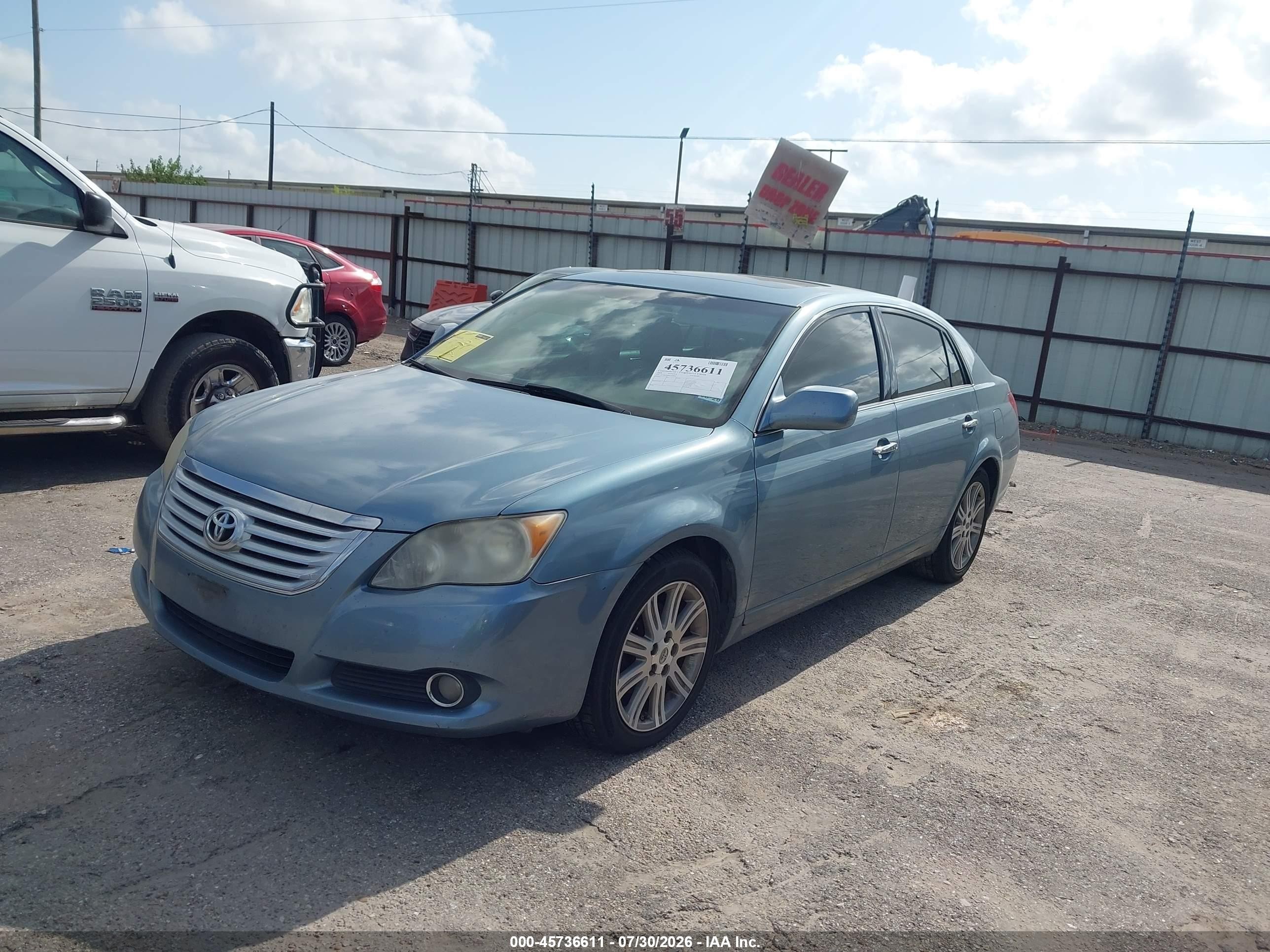 2009 Toyota Avalon Limited Light Blue vin: 4T1BK36B69U333821