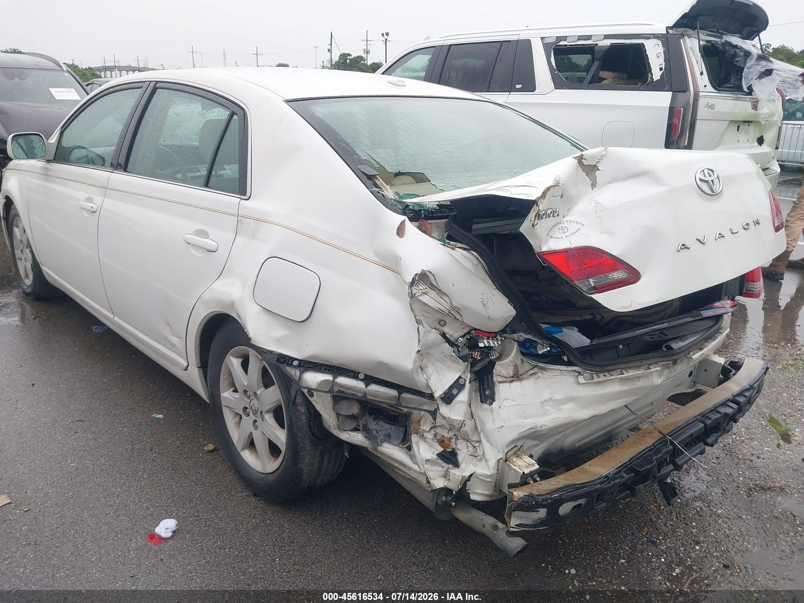 2009 Toyota Avalon Xl Белый vin: 4T1BK36B69U347072