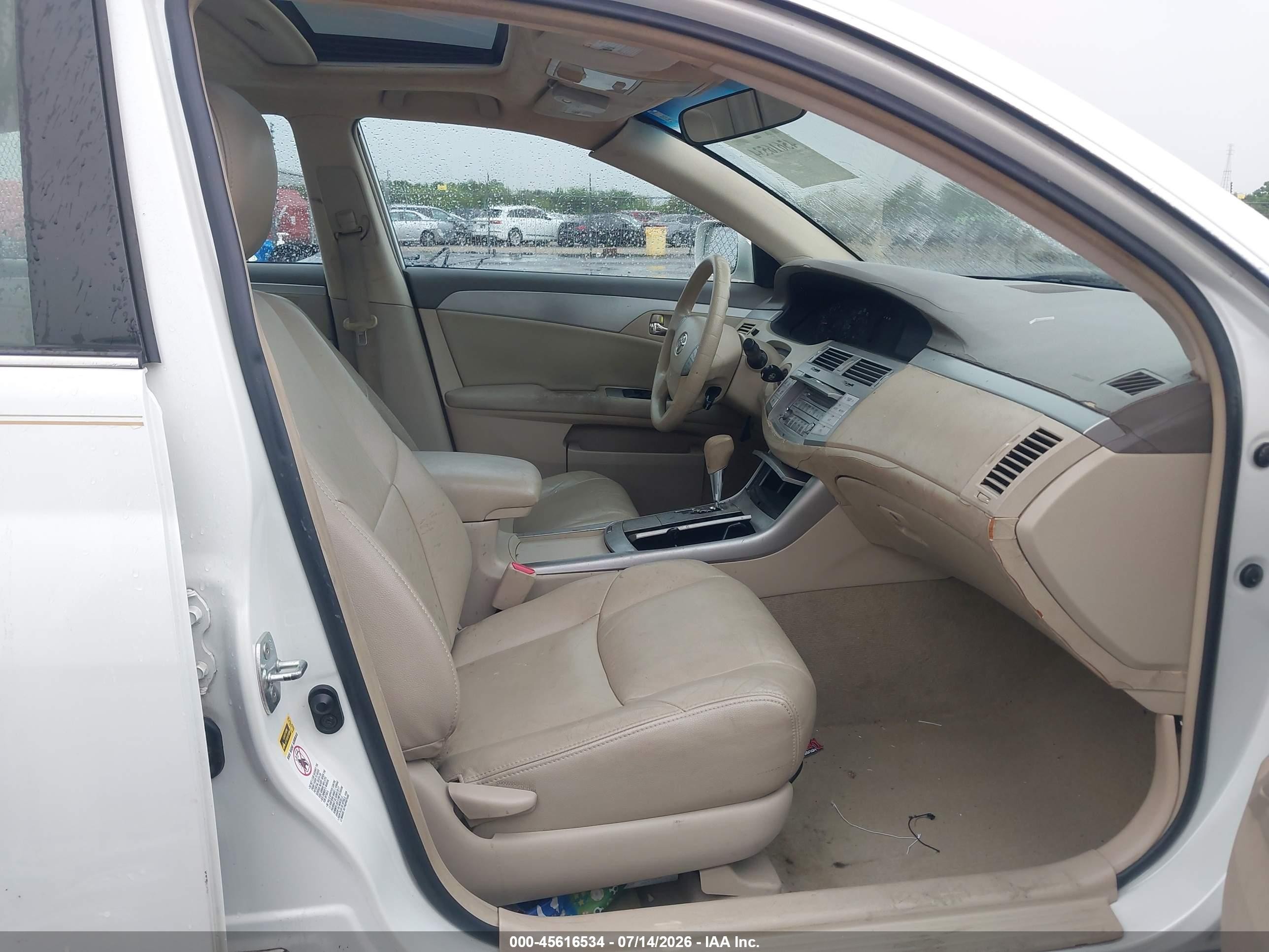 2009 Toyota Avalon Xl Белый vin: 4T1BK36B69U347072