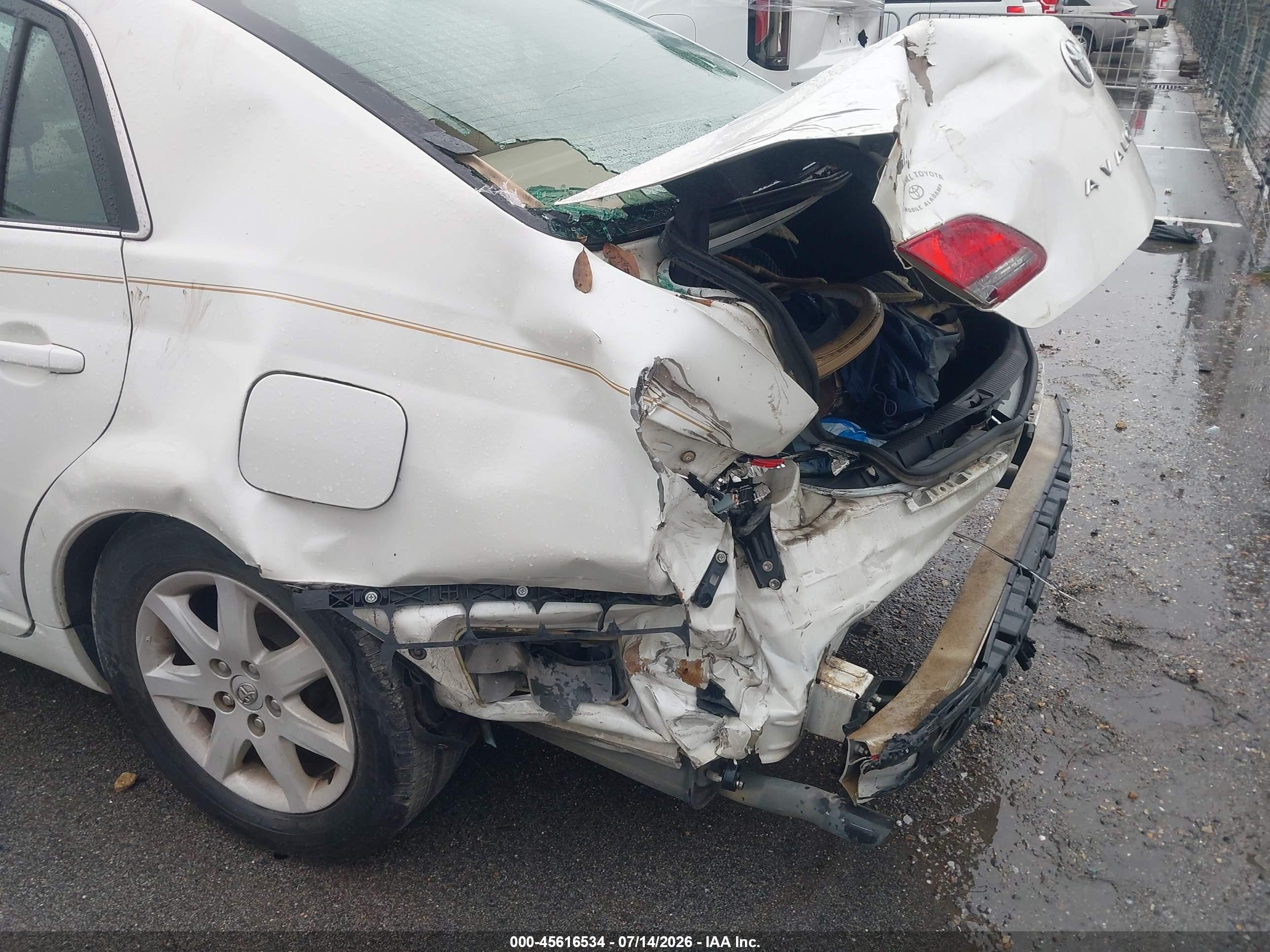 2009 Toyota Avalon Xl Белый vin: 4T1BK36B69U347072