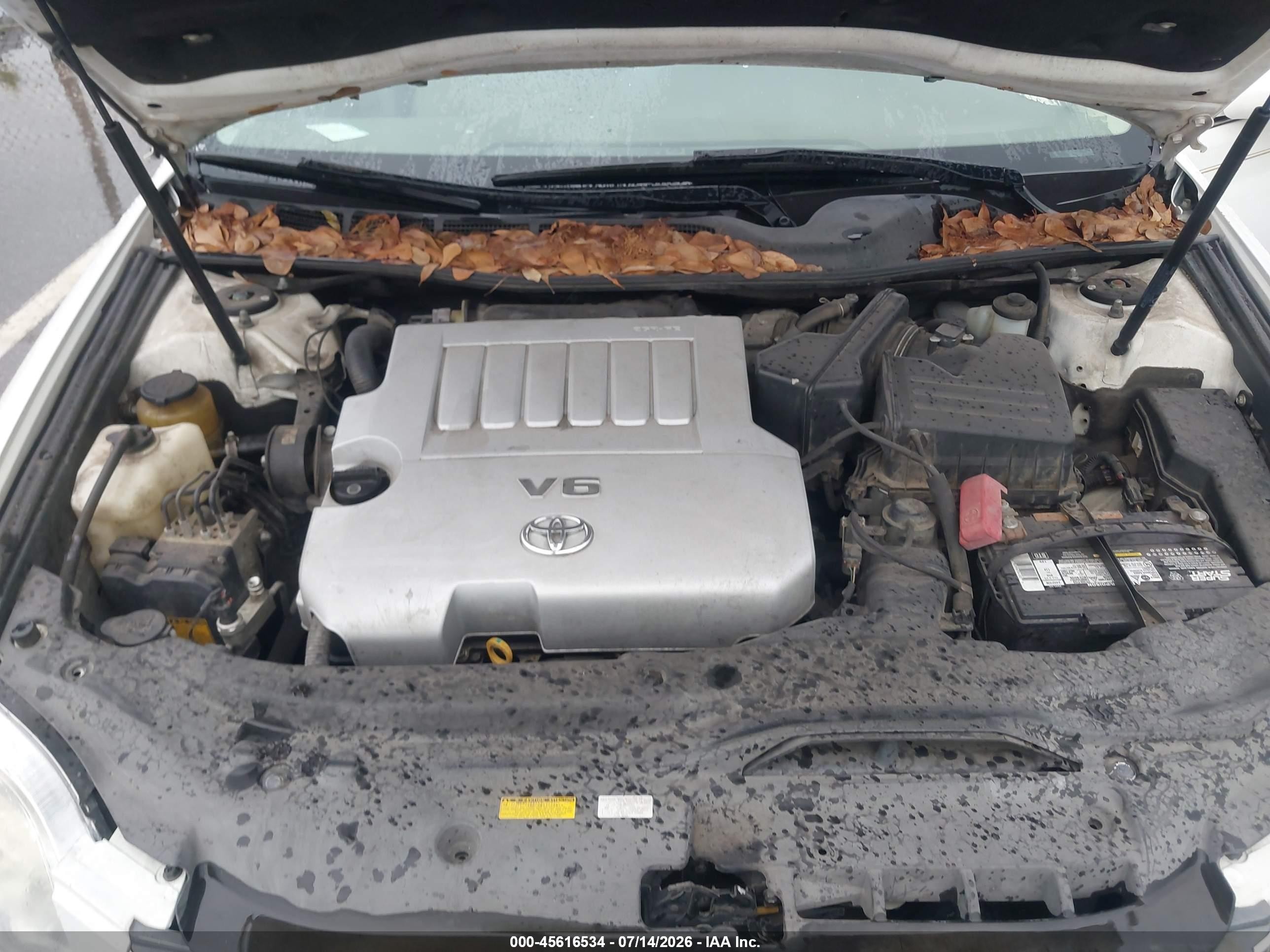 2009 Toyota Avalon Xl Белый vin: 4T1BK36B69U347072