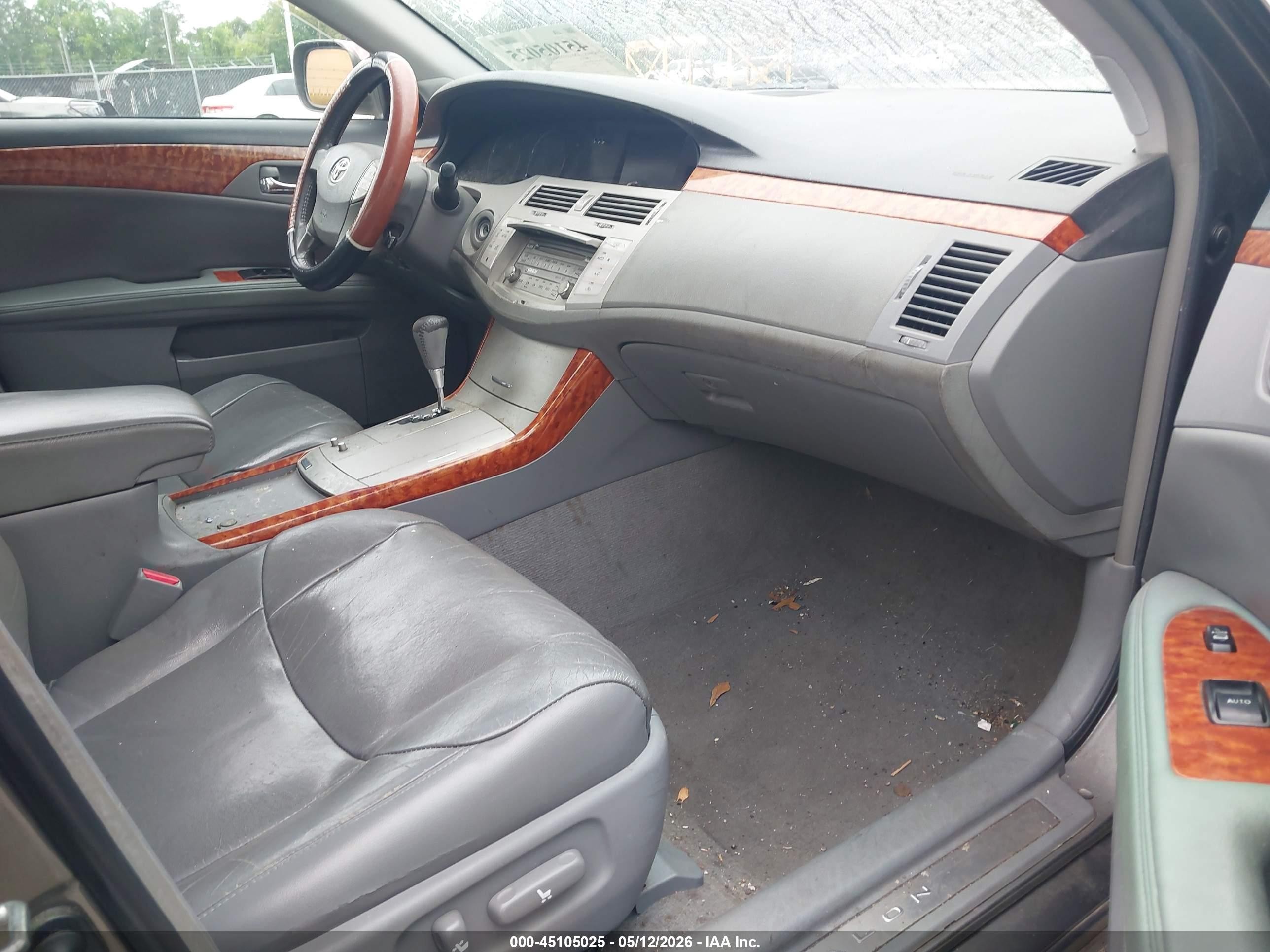 2005 Toyota Avalon Xls Gray vin: 4T1BK36B75U009061