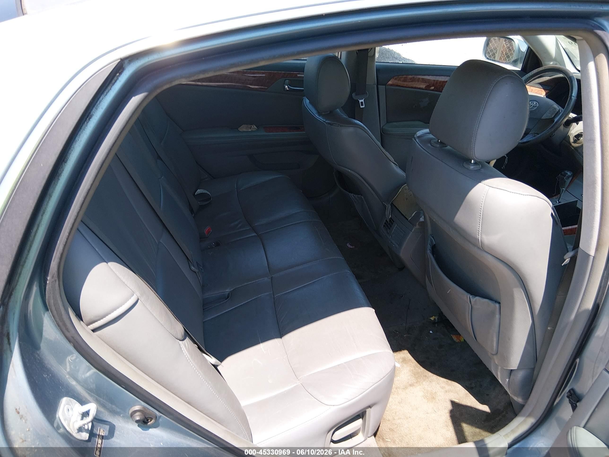 2005 Toyota Avalon Xls Light Blue vin: 4T1BK36B75U019248