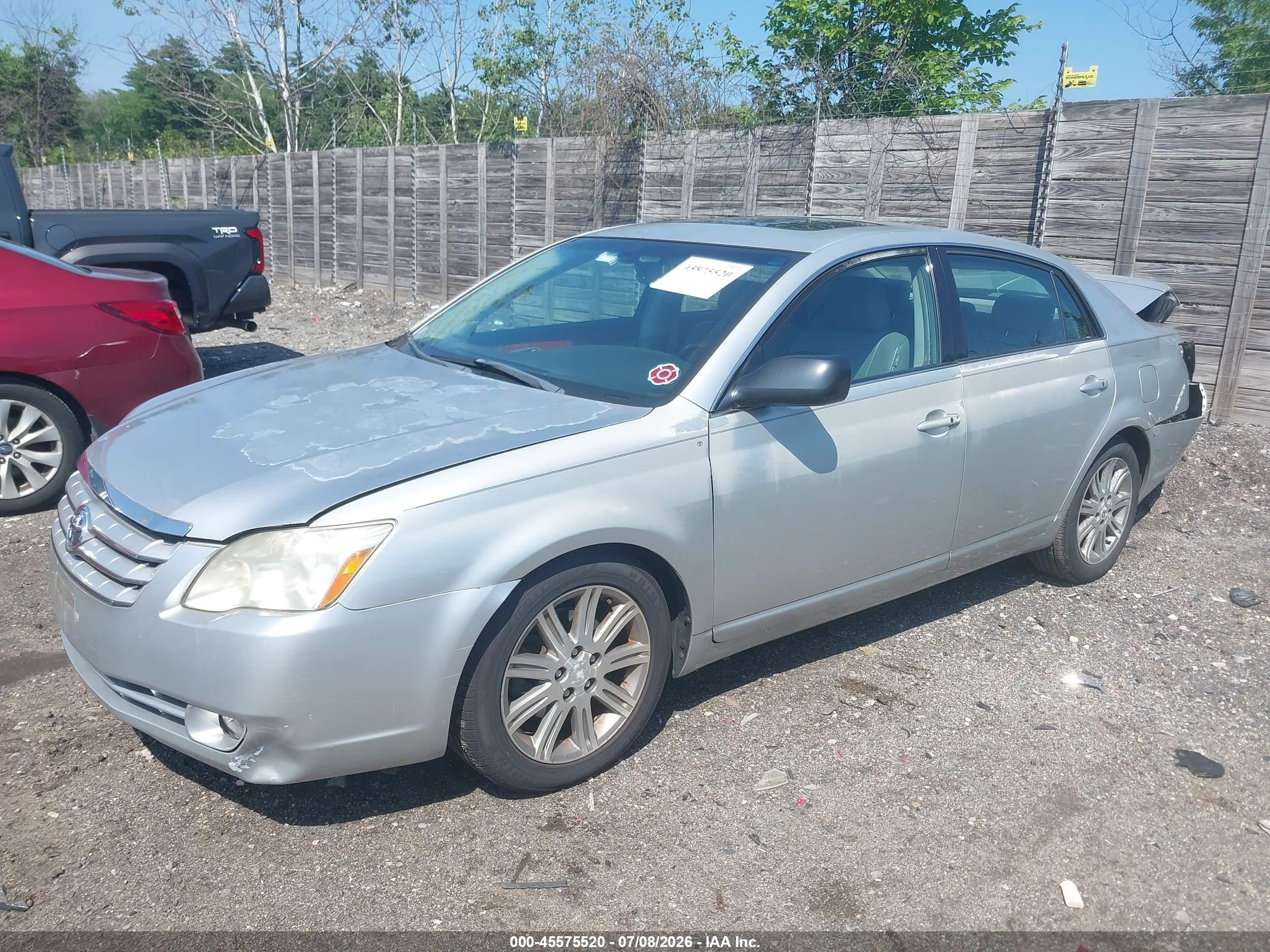 2005 Toyota Avalon Limited Silver vin: 4T1BK36B75U035384