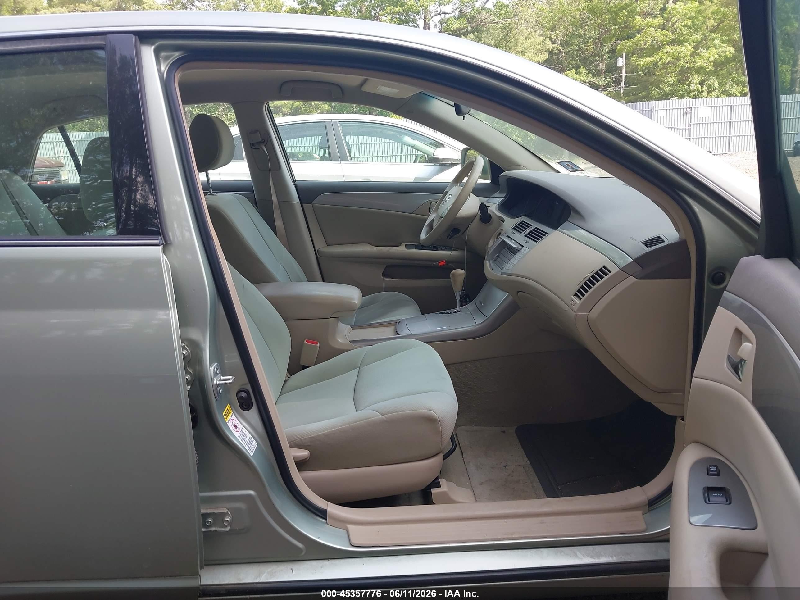 2005 Toyota Avalon Xl Green vin: 4T1BK36B75U056901