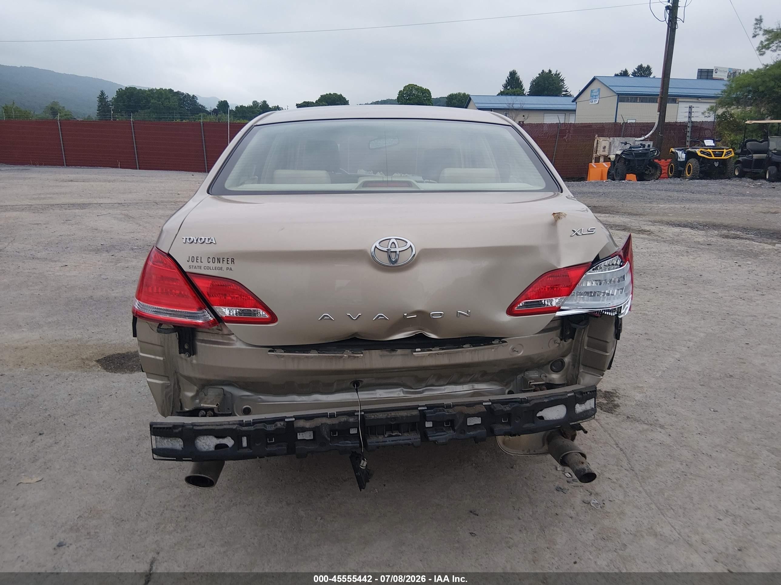 2006 Toyota Avalon Xls Золотой vin: 4T1BK36B76U064420