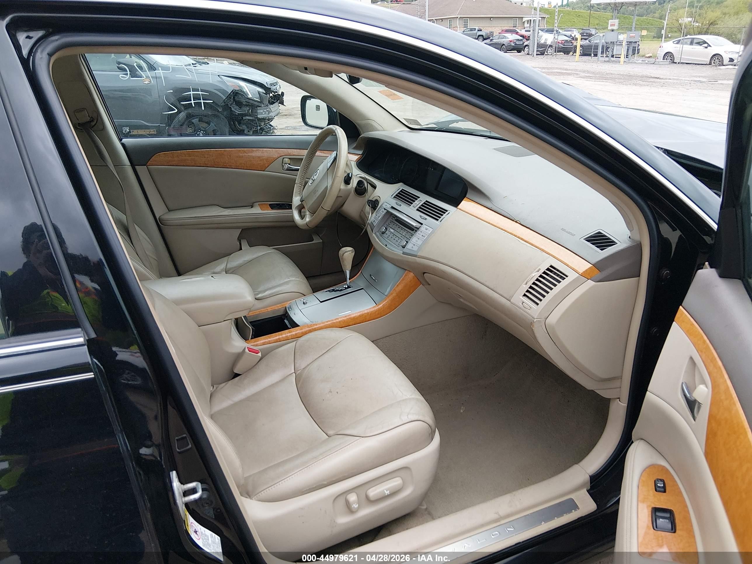2006 Toyota Avalon Xls Black vin: 4T1BK36B76U068757