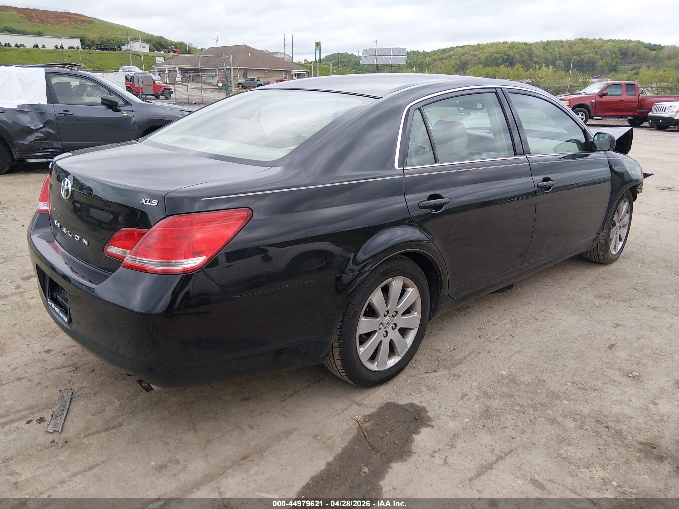 2006 Toyota Avalon Xls Black vin: 4T1BK36B76U068757