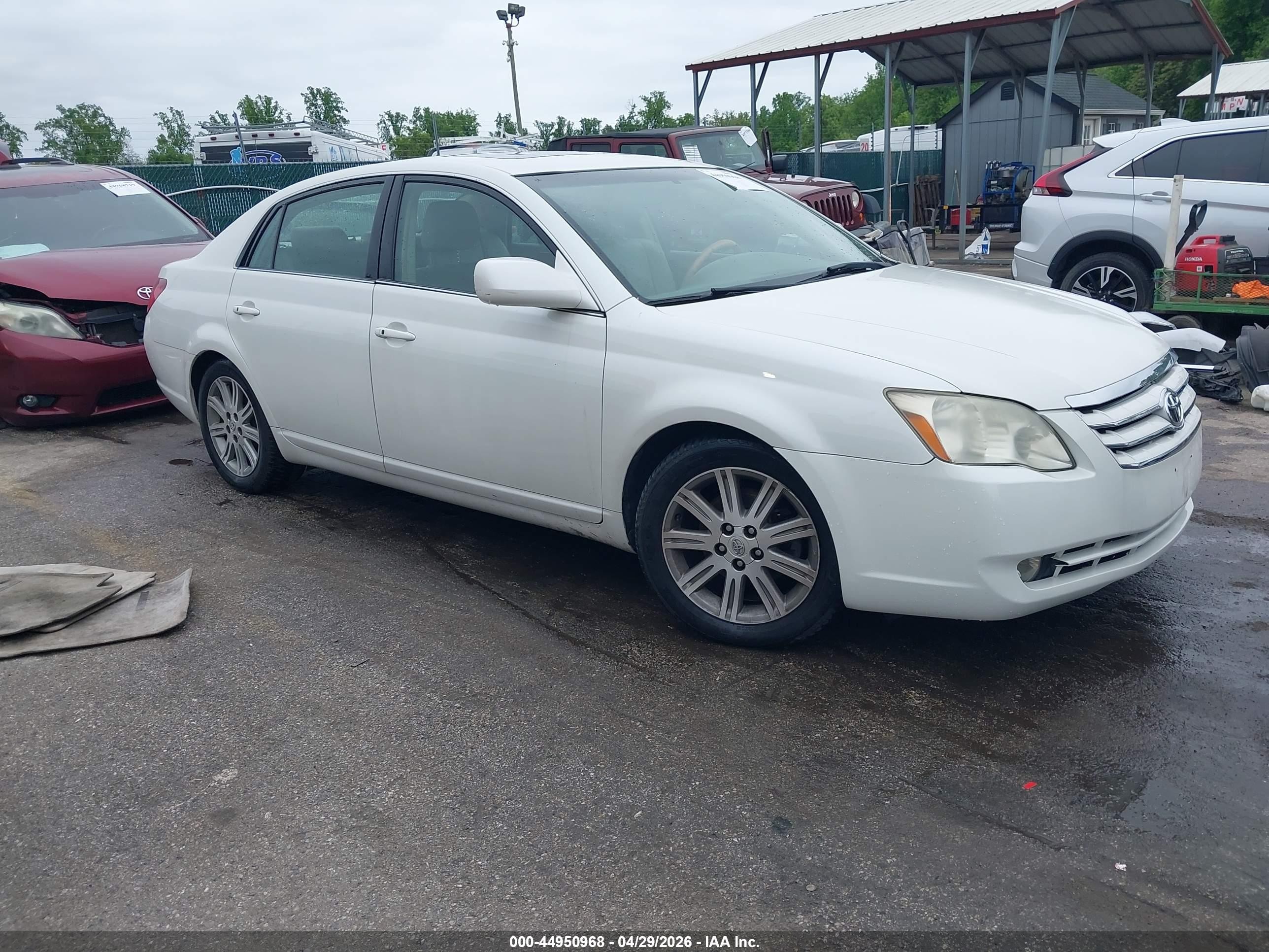 2006 Toyota Avalon Limited White vin: 4T1BK36B76U091133